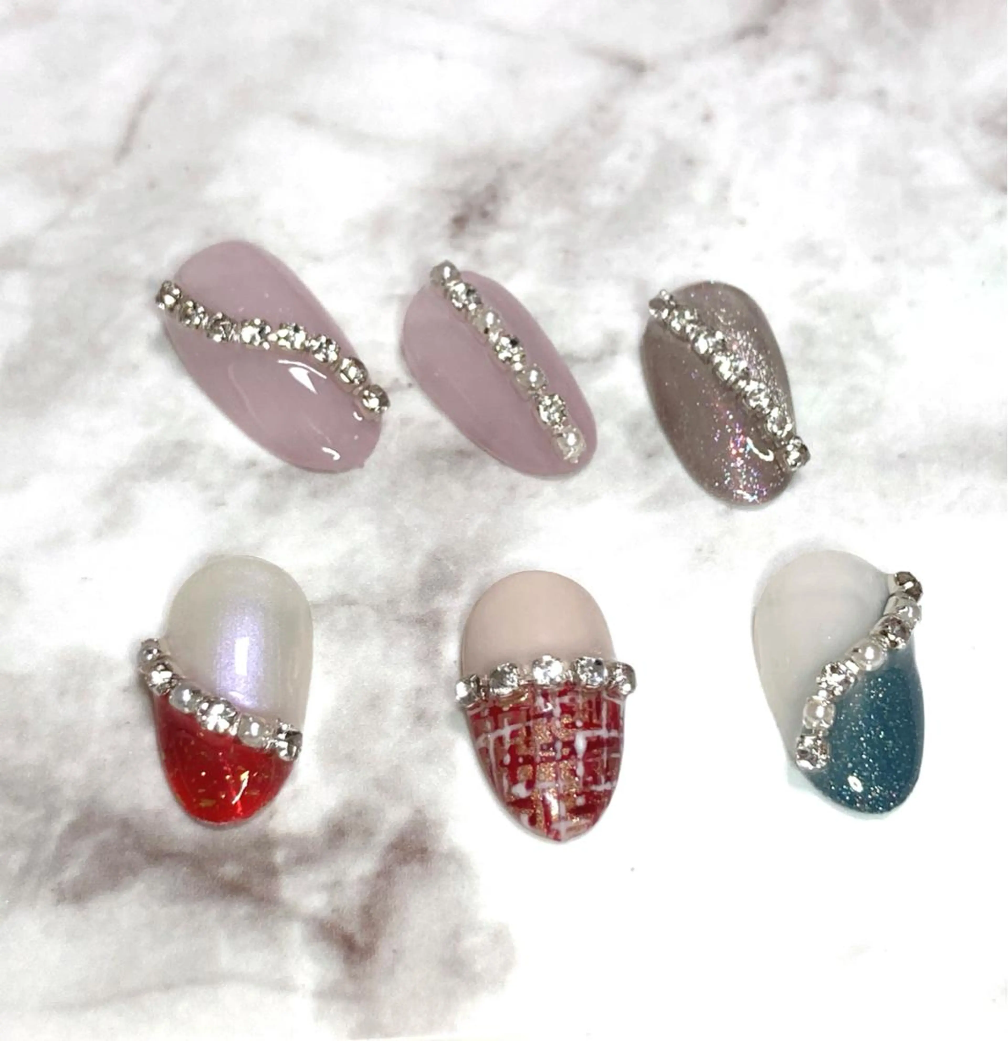 ネイル 冬ネイル Sara所属・nailsalon Saraのネイルデザイン