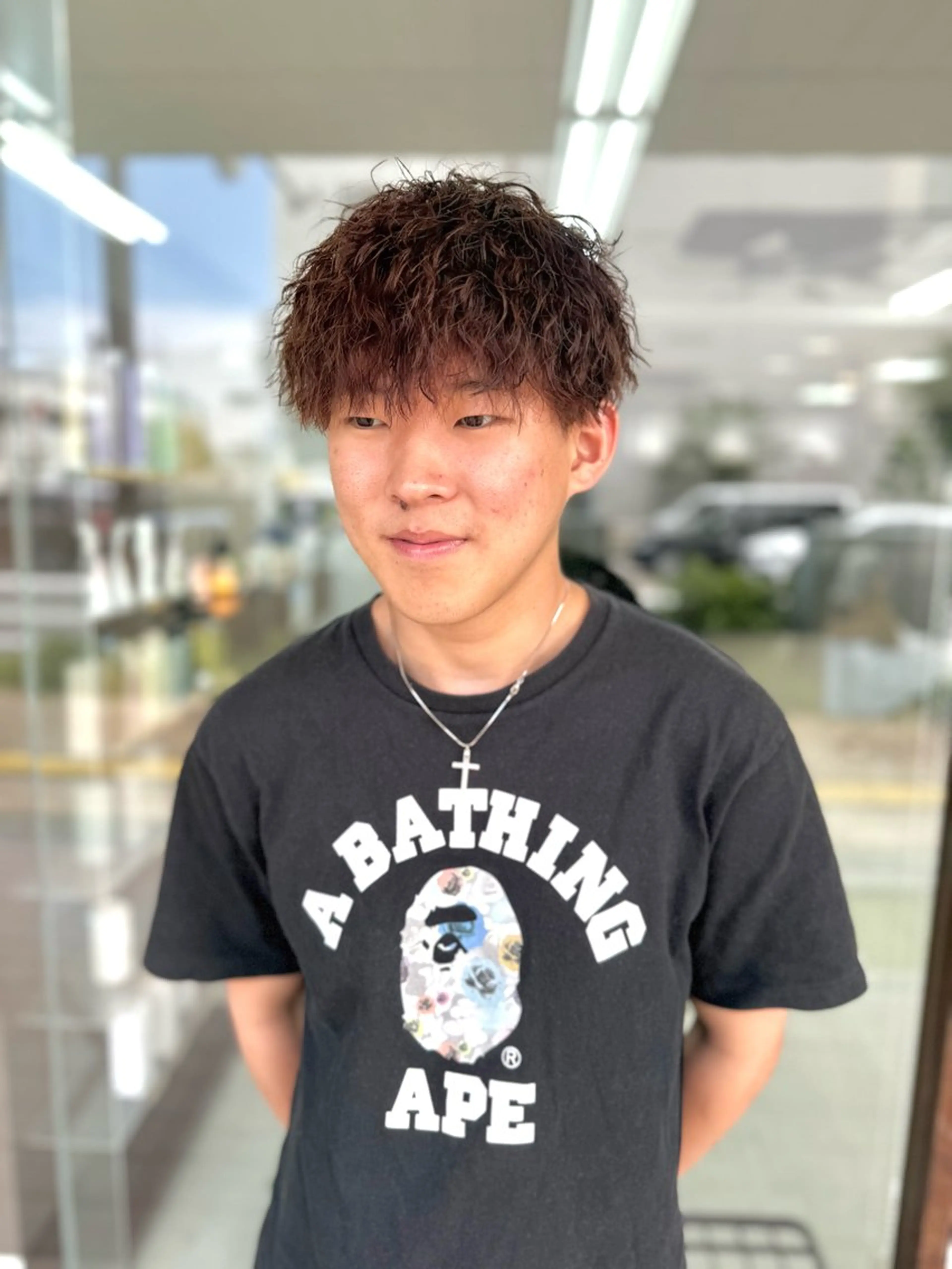 ショート パーマ メンズ カット パーマ メンズパーマの達人 /タカシマダイスケのヘアスタイル