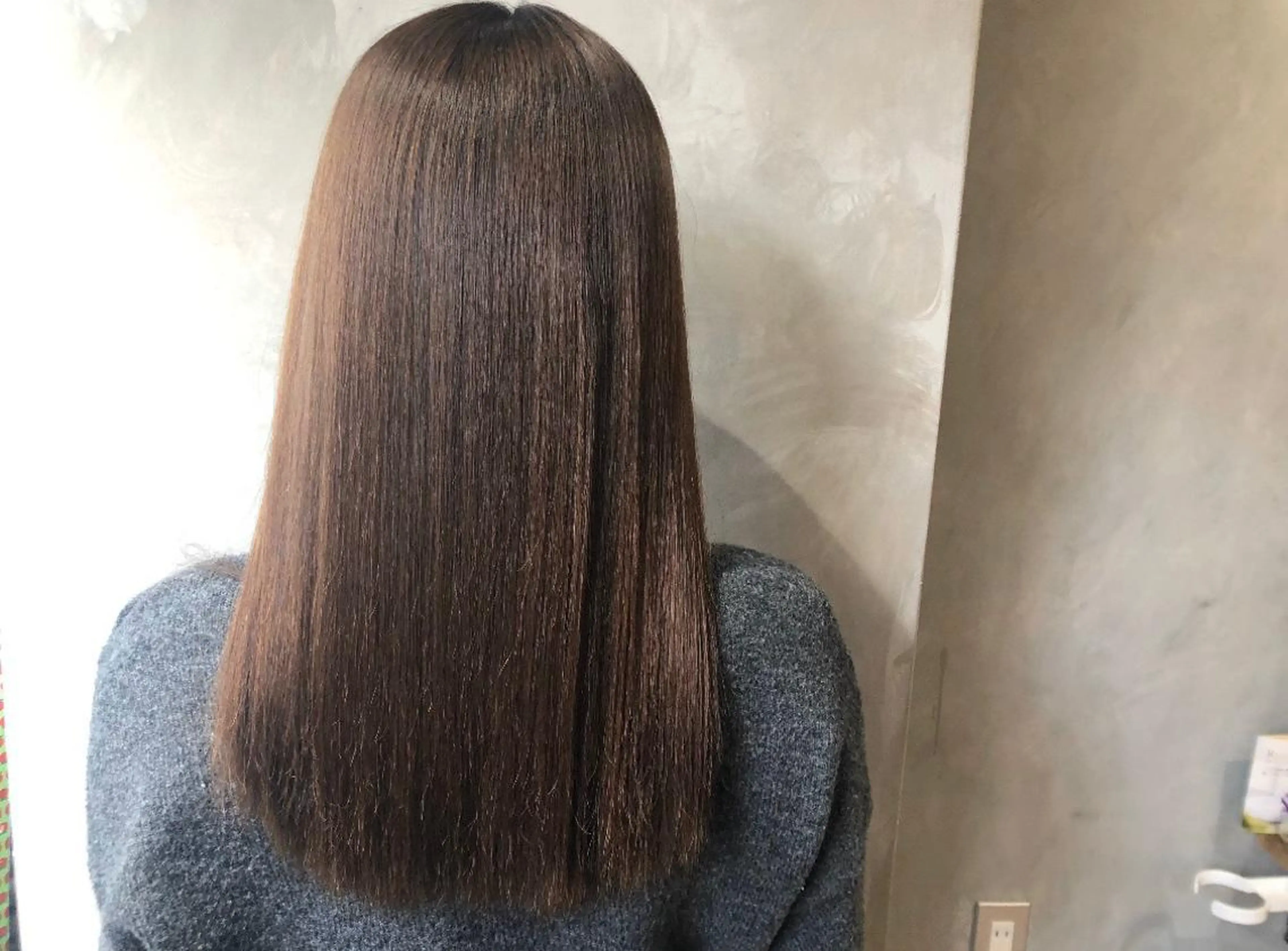 ロング カラー CLUTCH天王寺 西藤遥河のヘアスタイル