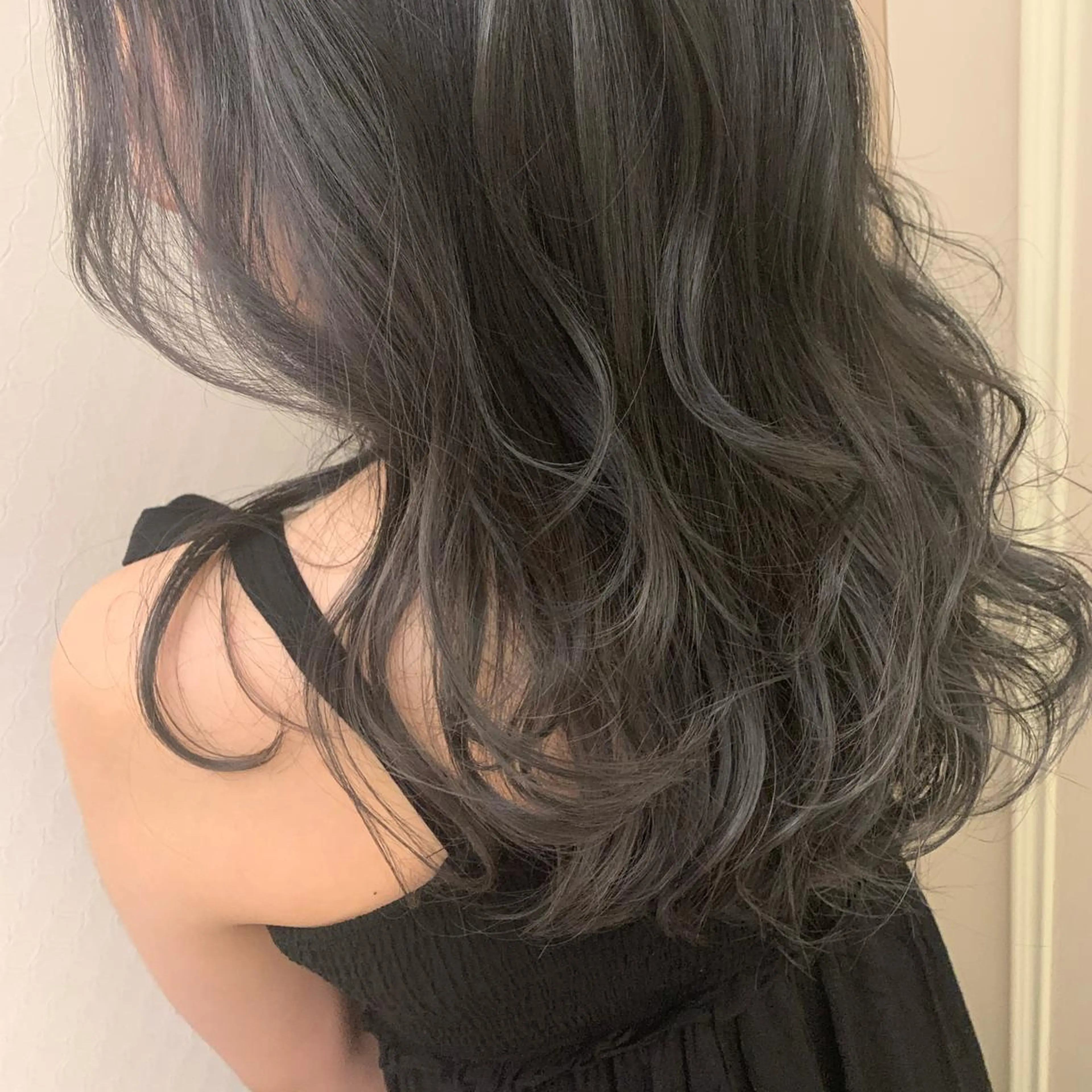 カラー カット ヘアカラー トリートメント unico.所属・韓国ヘア/暖色カラー 新美多英のヘアスタイル