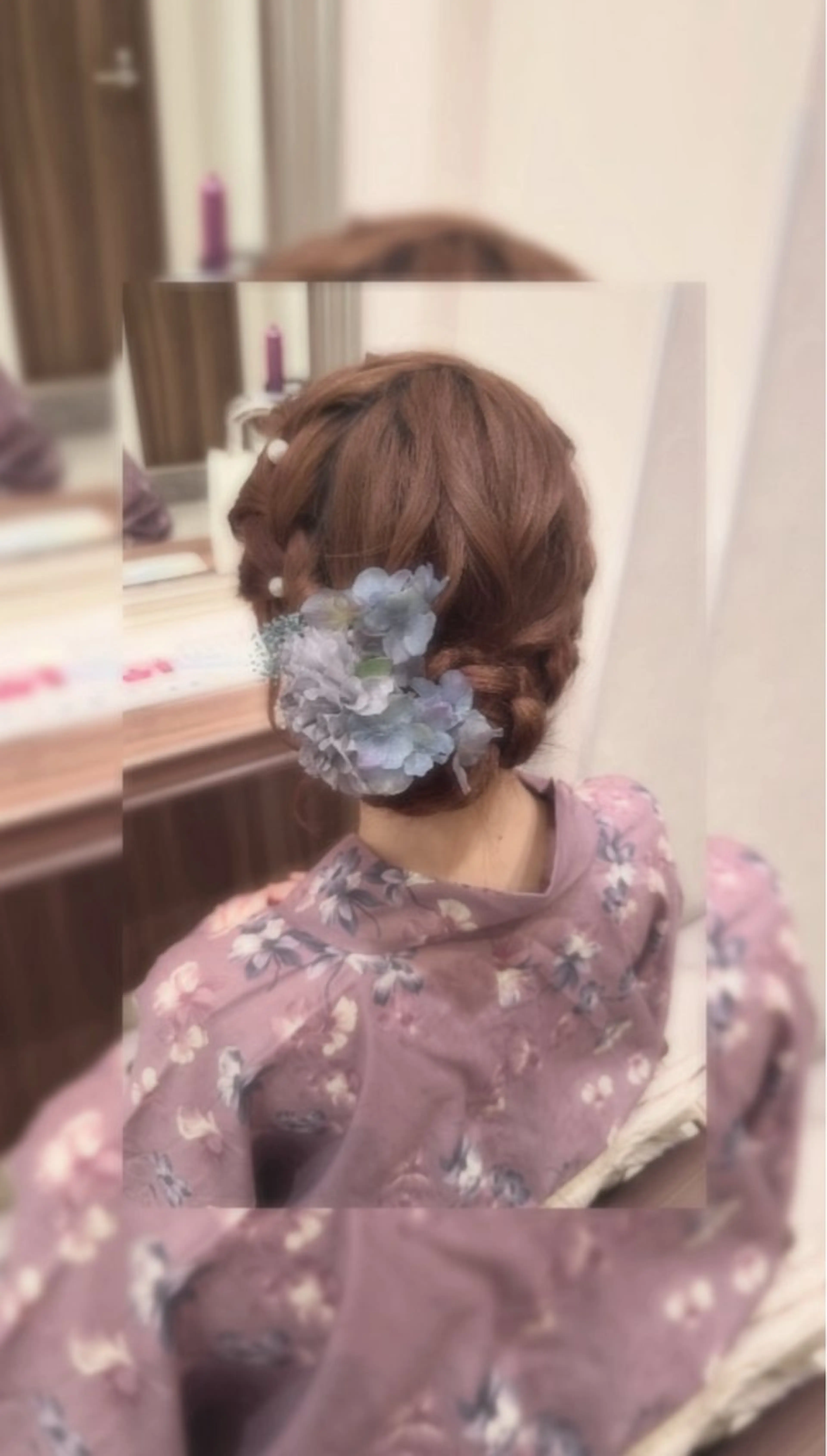 ヘアセット 🫧ヘアアレンジ🎀 ウガジン💞🪄のヘアスタイル