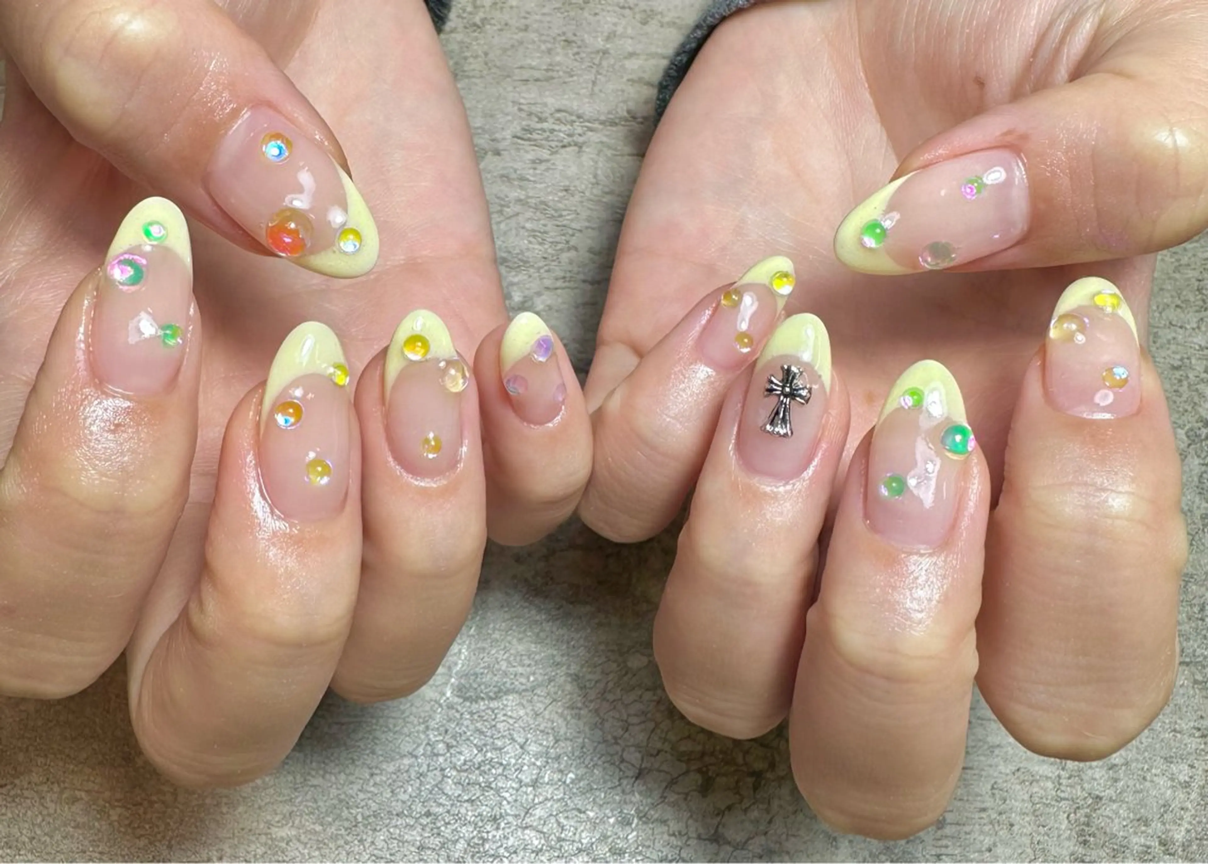 ネイル ハンドネイル フットネイル GéRanium Harukaのネイルデザイン