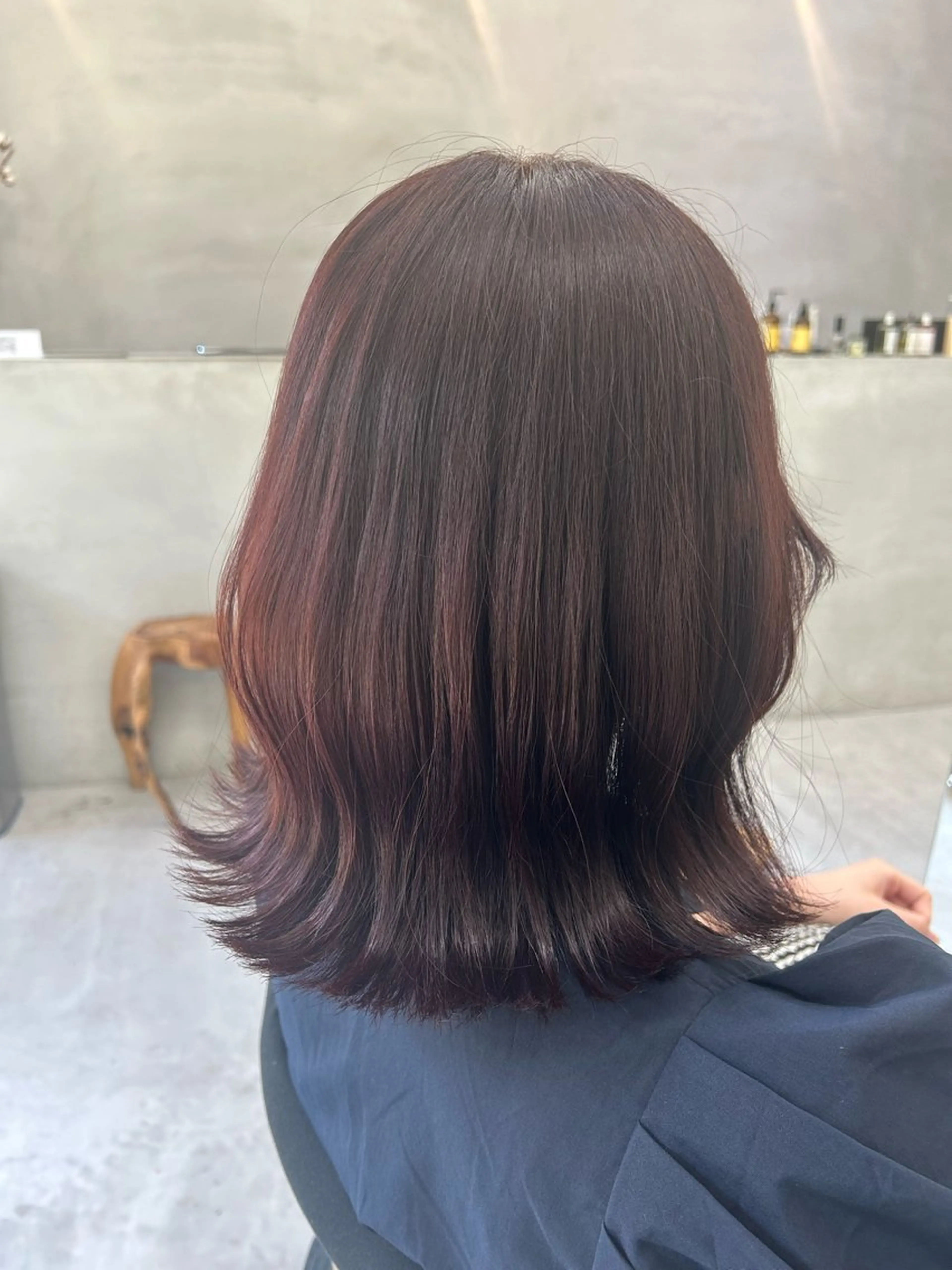 ミディアム ＭＵＫＵ細川将真 カラーモデル募集中のヘアスタイル