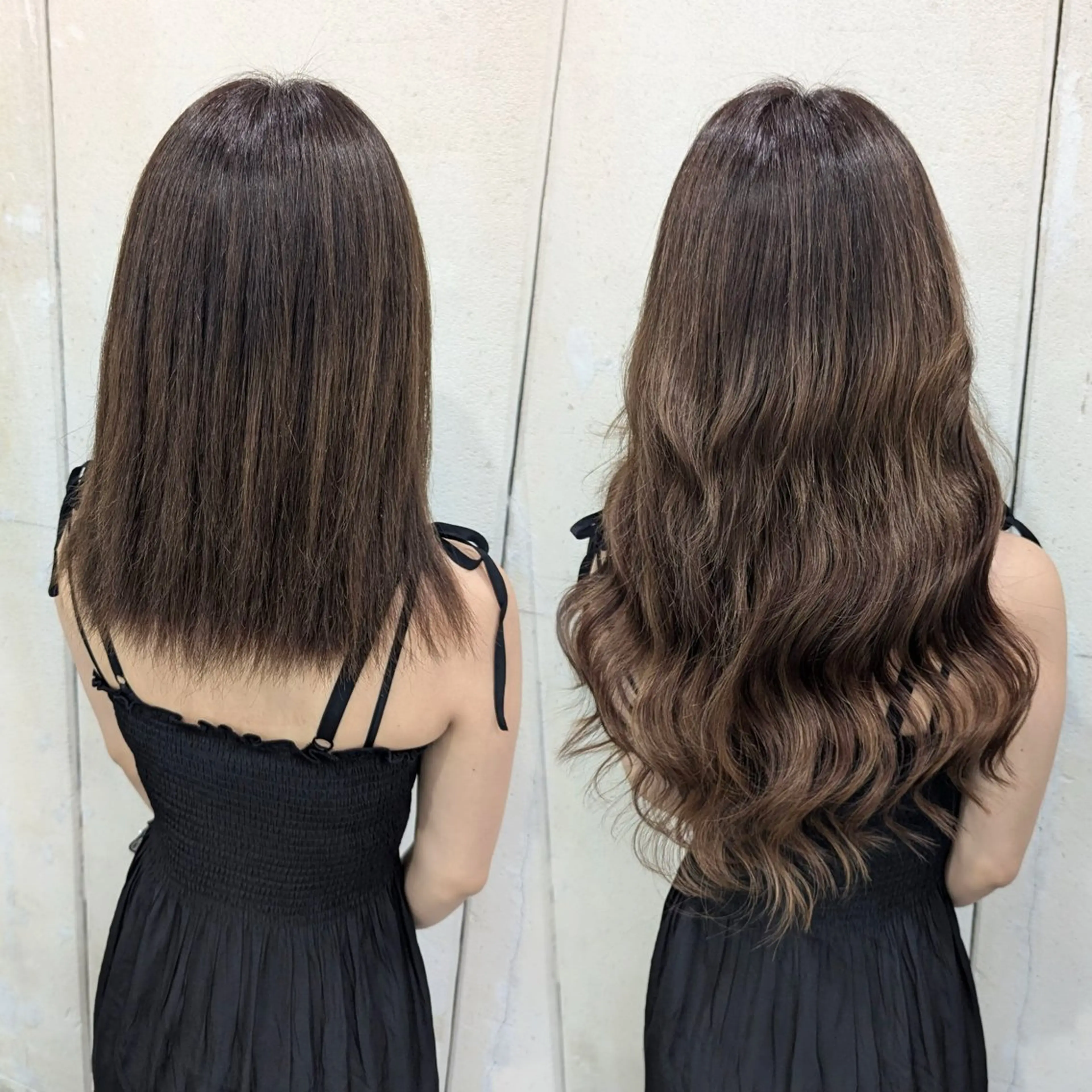 ロング エクステ EDeN Reaのヘアスタイル