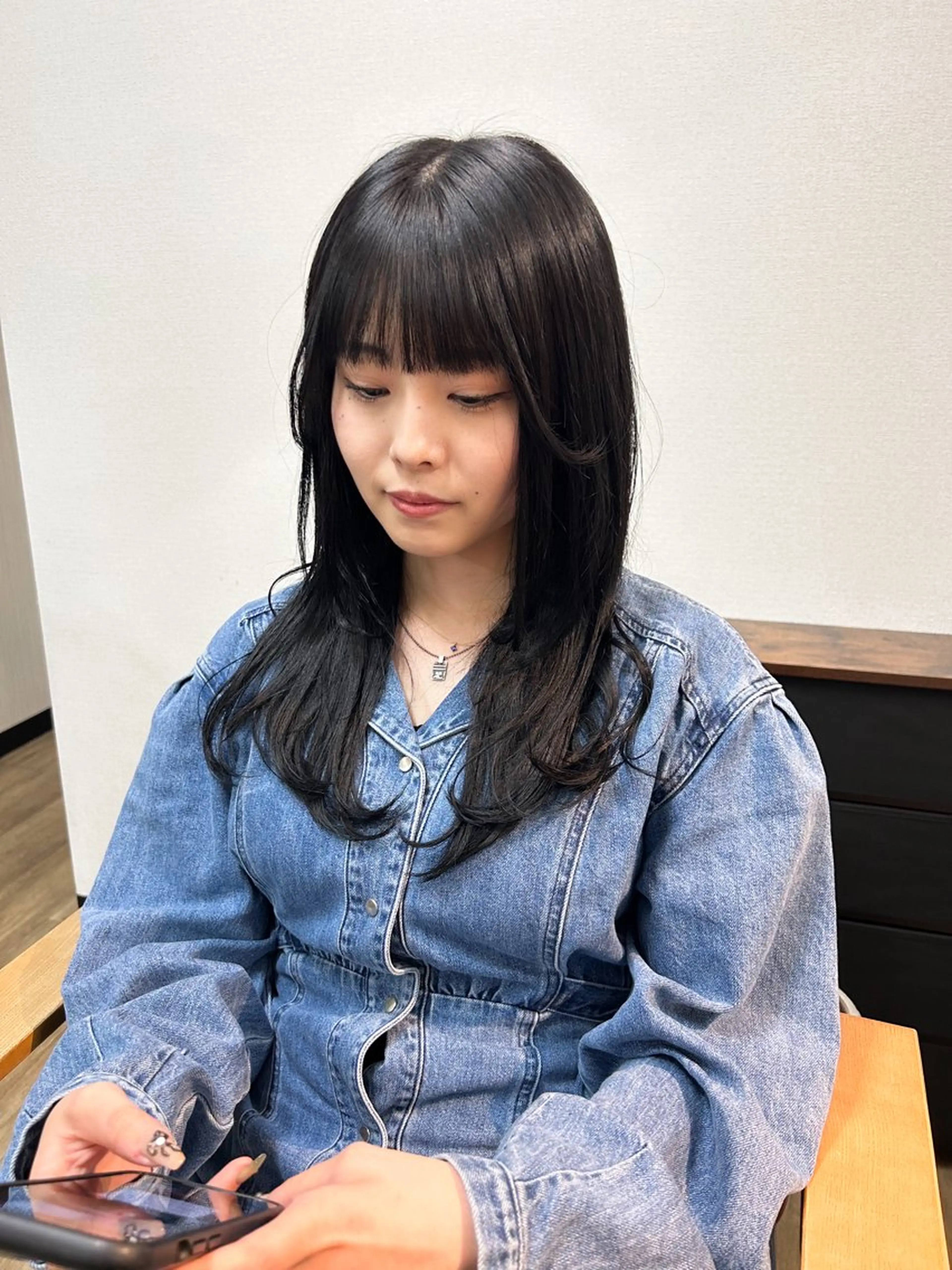 ロング ショートボブ ボブ ハイライト 髪質改善 小顔カット 🌹古川暁 髪質改善縮毛矯正🌹のヘアスタイル