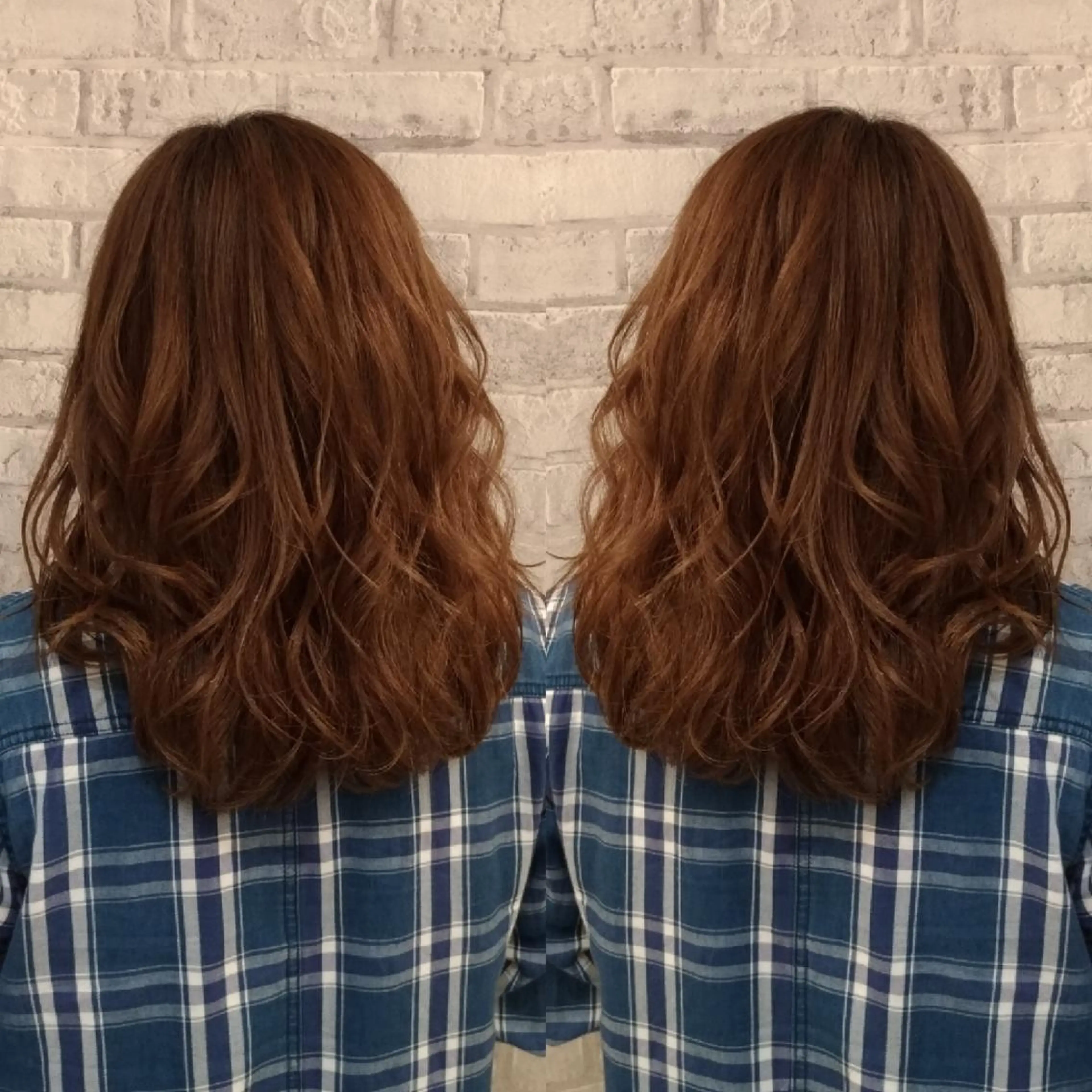 セミロング カラー 大谷 真祈ｵｵﾀﾆ ﾏｻｷのヘアスタイル