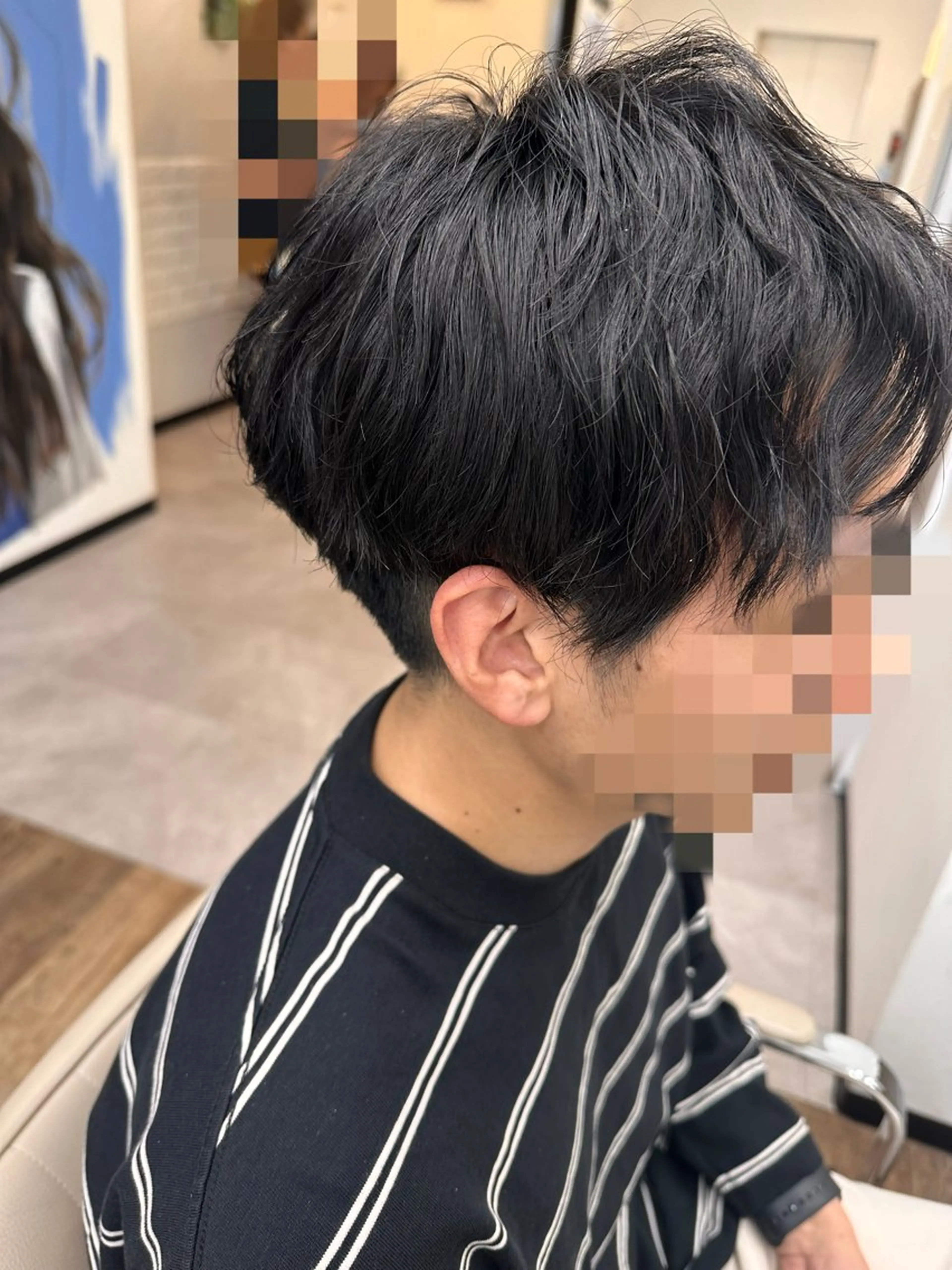 パーマ メンズ メンズパーマ メンズツイストパーマ ツイストスパイラルパーマ スパイラルパーマ ツイストパーマ Uhair本山所属・⟡.·mamiya 縮毛矯正/ヘアセットのヘアスタイル