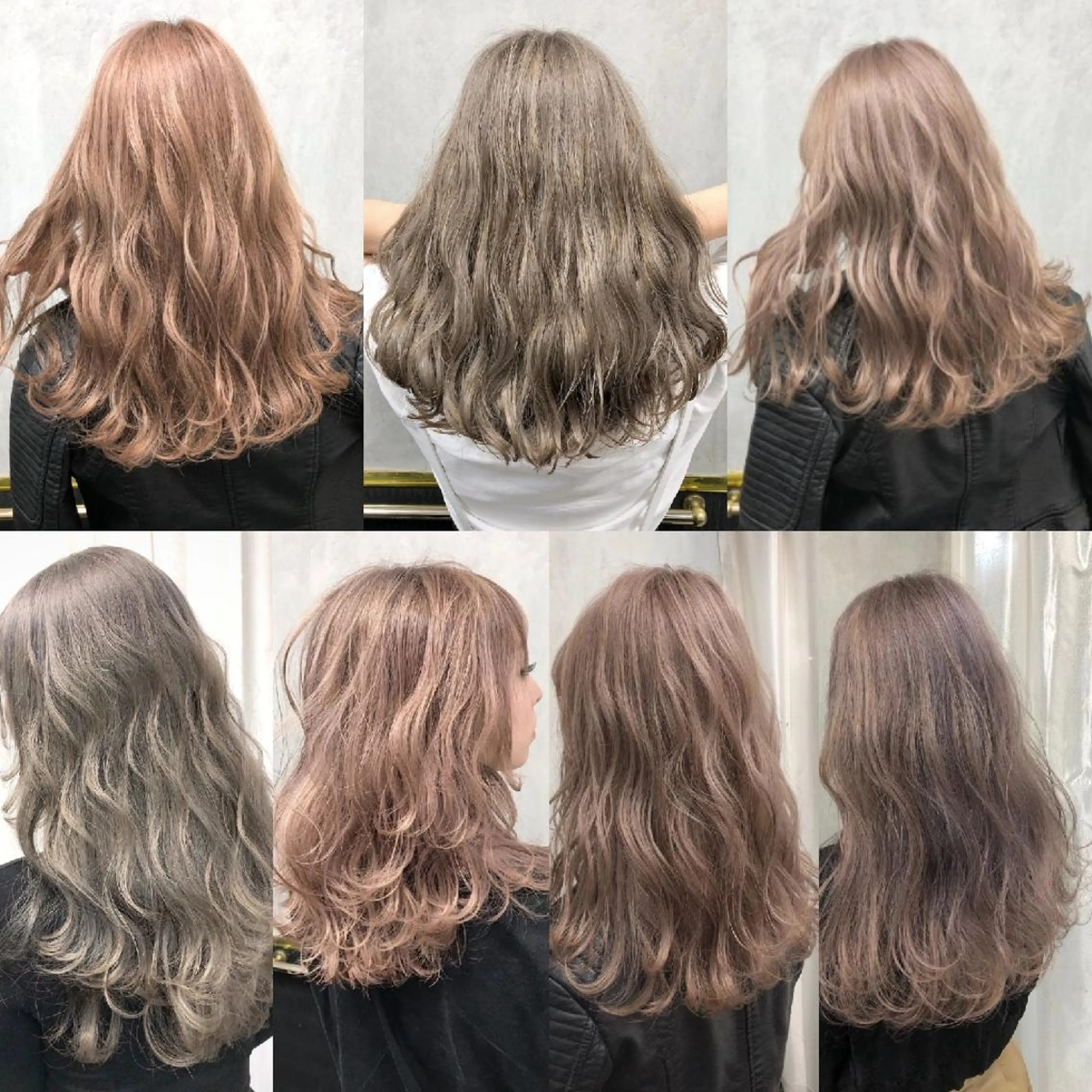 セミロング 外国人風カラー ヘアカラー ANKH CROSS 池袋所属・*エクステ/髪質改善 カラー特化*マサキのヘアスタイル
