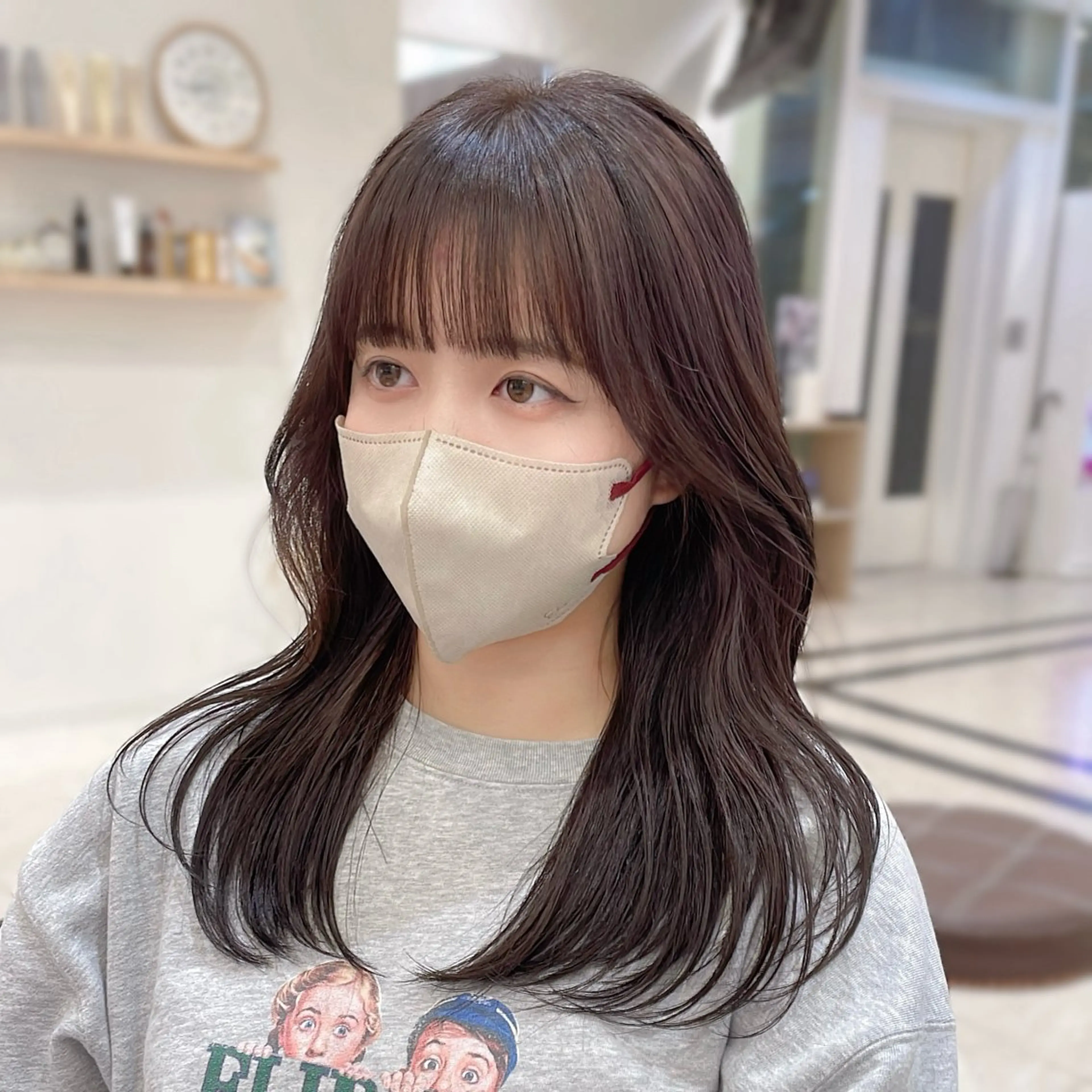 ロング レイヤーカット 似合わせカット ガレリアエレガンテ栄店所属・ウルフカット/ ハッシュカット/山路のヘアスタイル