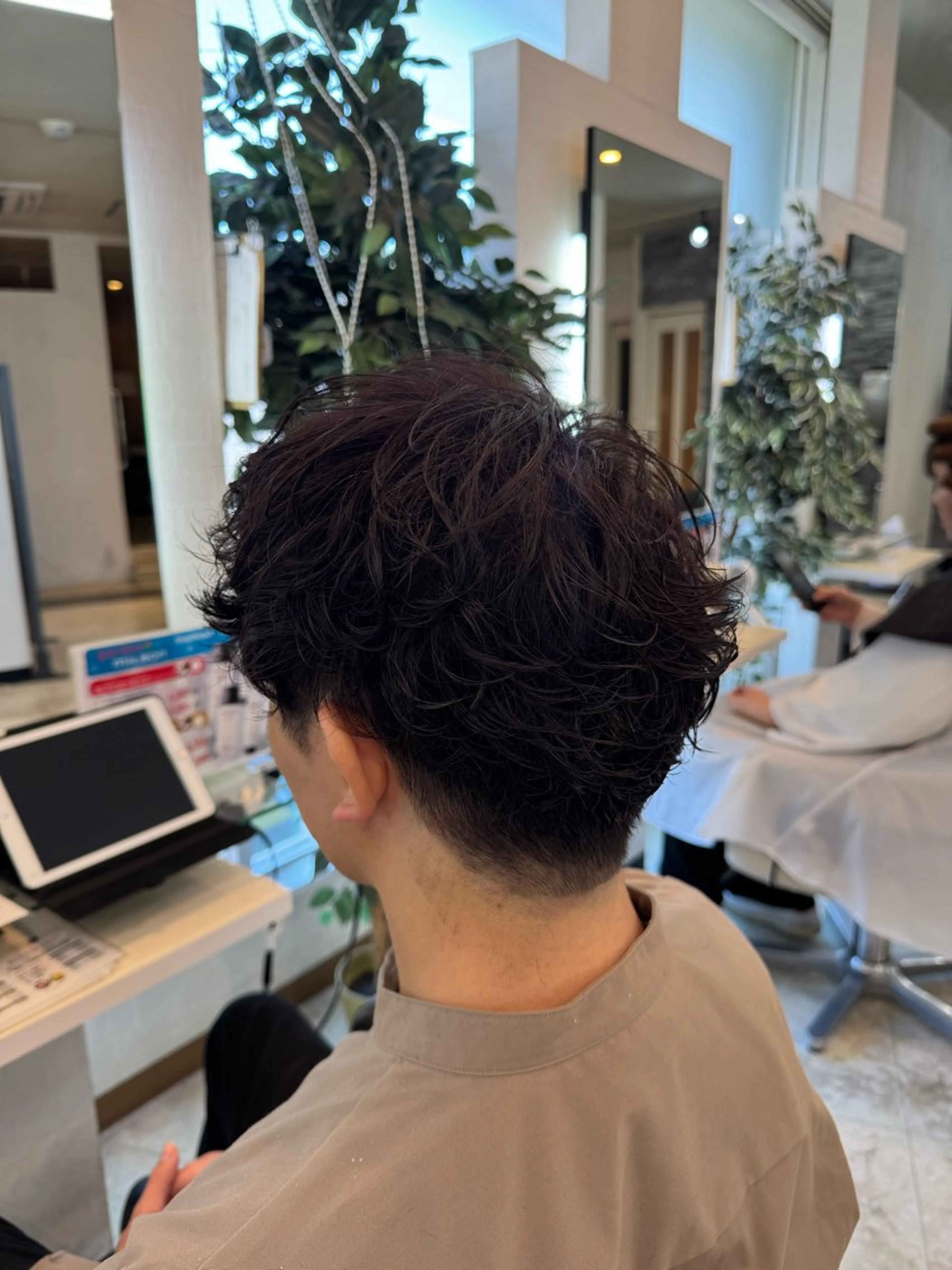 パーマ メンズ 平井 沙希のヘアスタイル