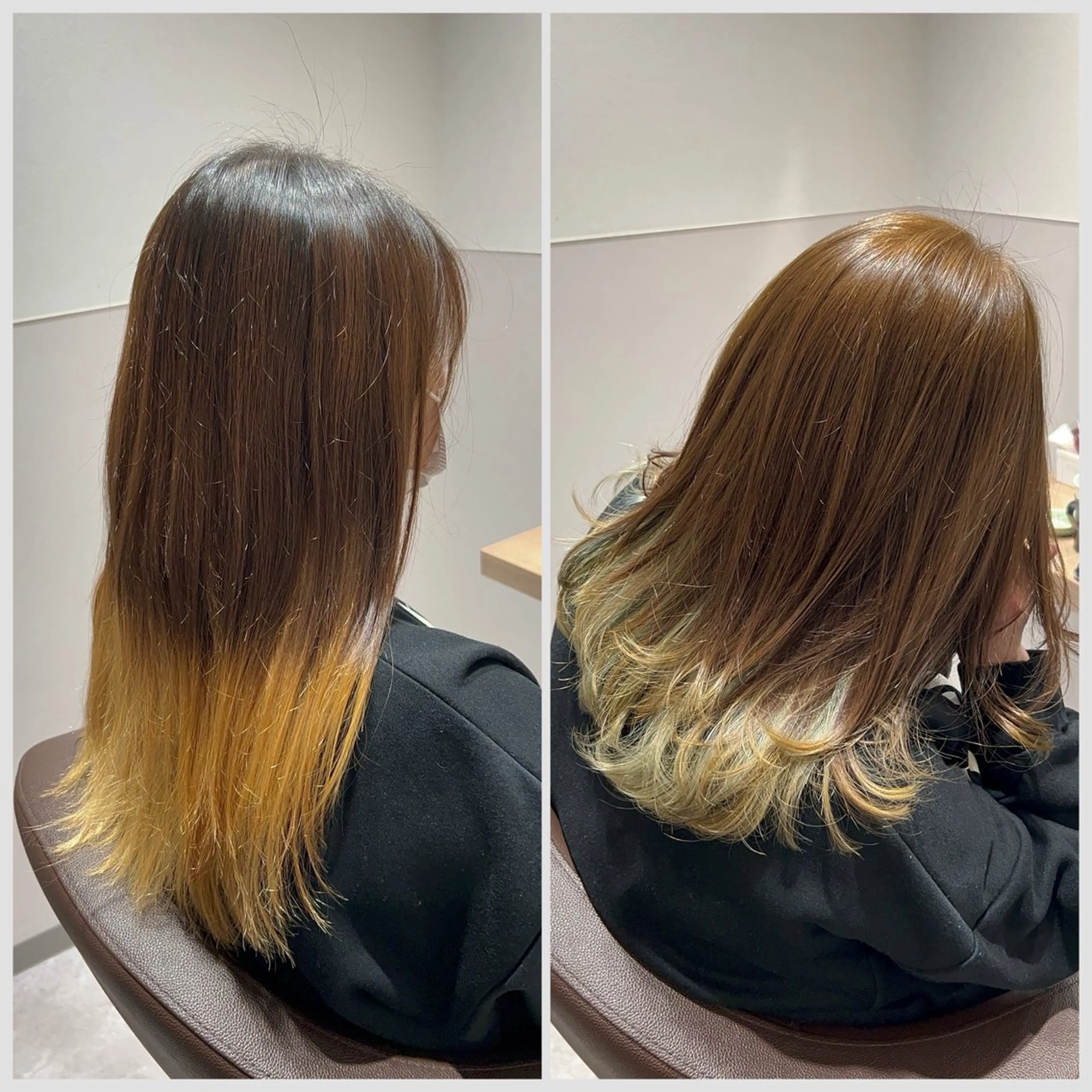 ミディアム カラー カット ヘアカラー トリートメント SALOWIN 神戸三宮店所属・【三宮/ブリーチ なしカラー】高田祐也のヘアスタイル