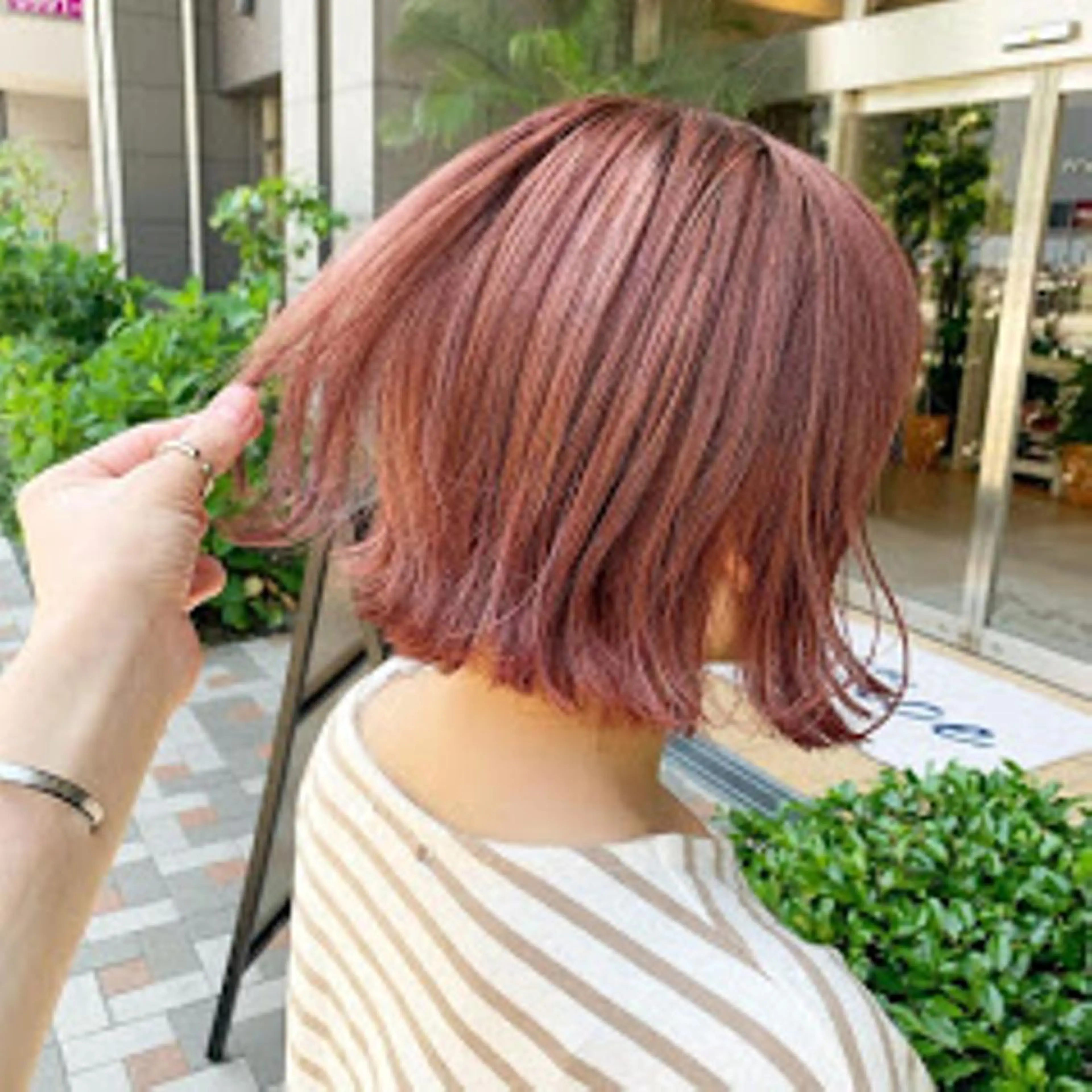 ショート 髪質改善 Noe心斎橋店のヘアスタイル