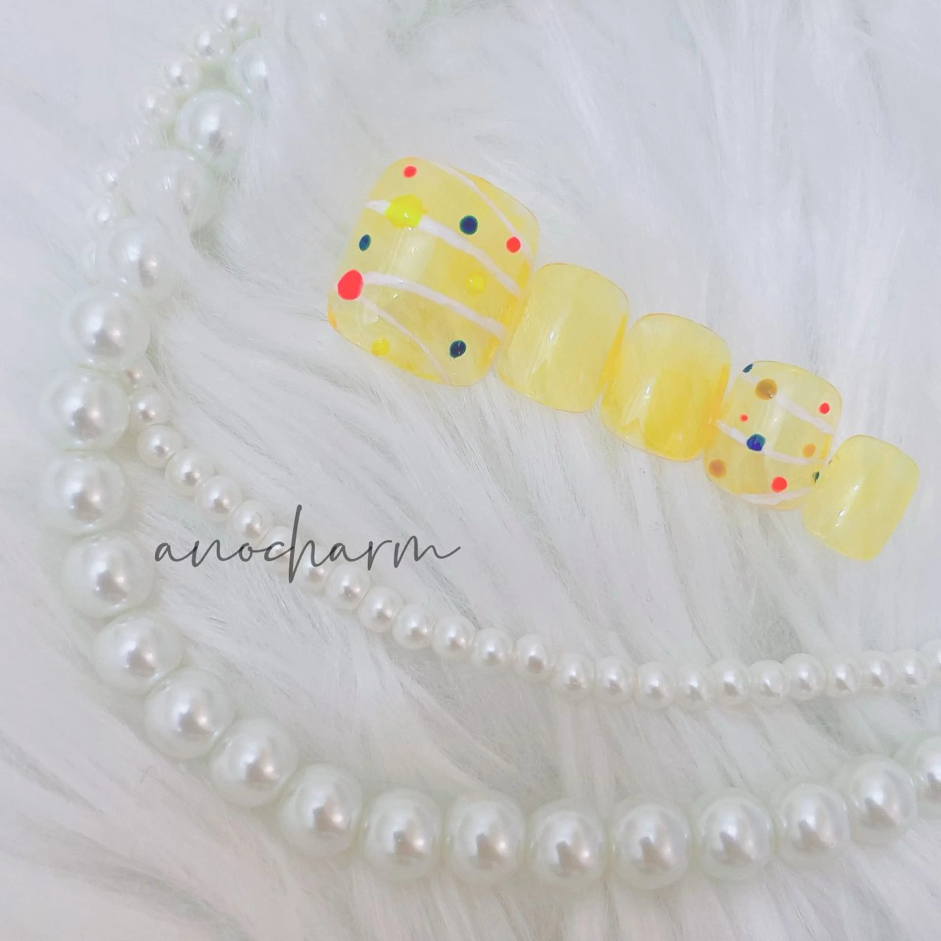 ネイル フットネイル anocharm by Royd.所属・anocharm _annaのネイルデザイン