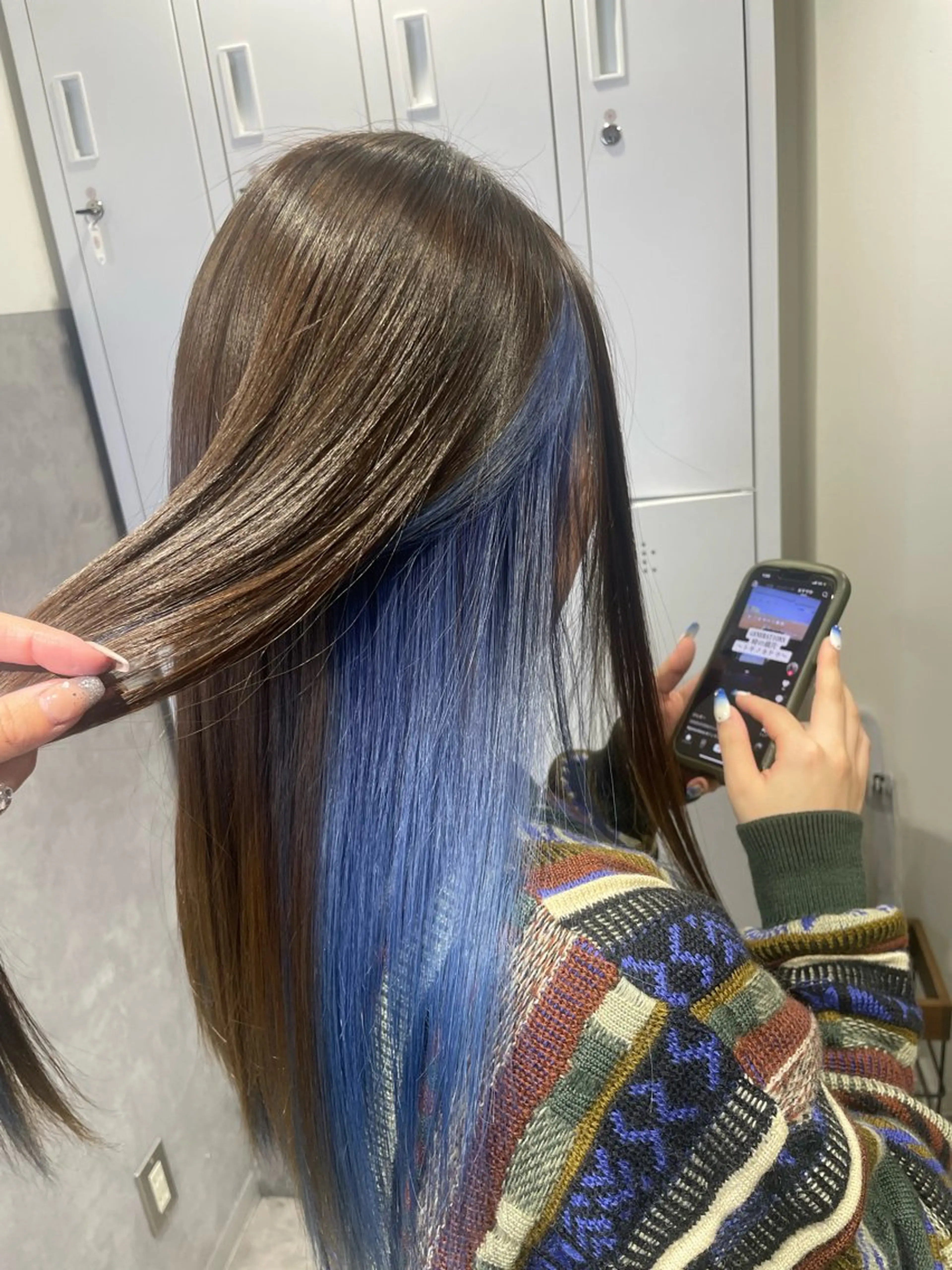 カラー ヘアカラー mimiiy fukaのヘアスタイル
