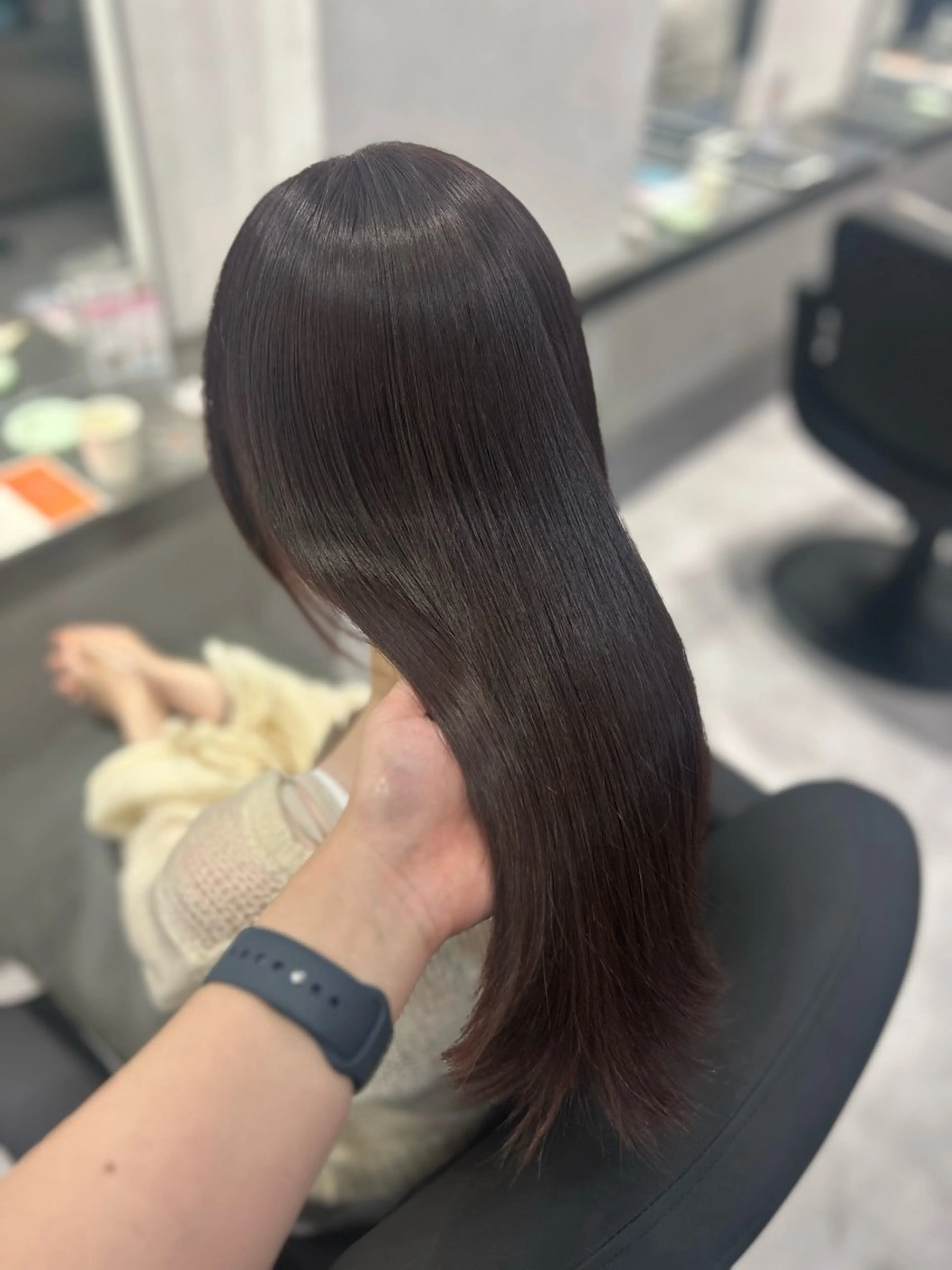 ロング カラー ヘアカラー トリートメント 艶髪/レイヤー 🦋MIYUUのヘアスタイル