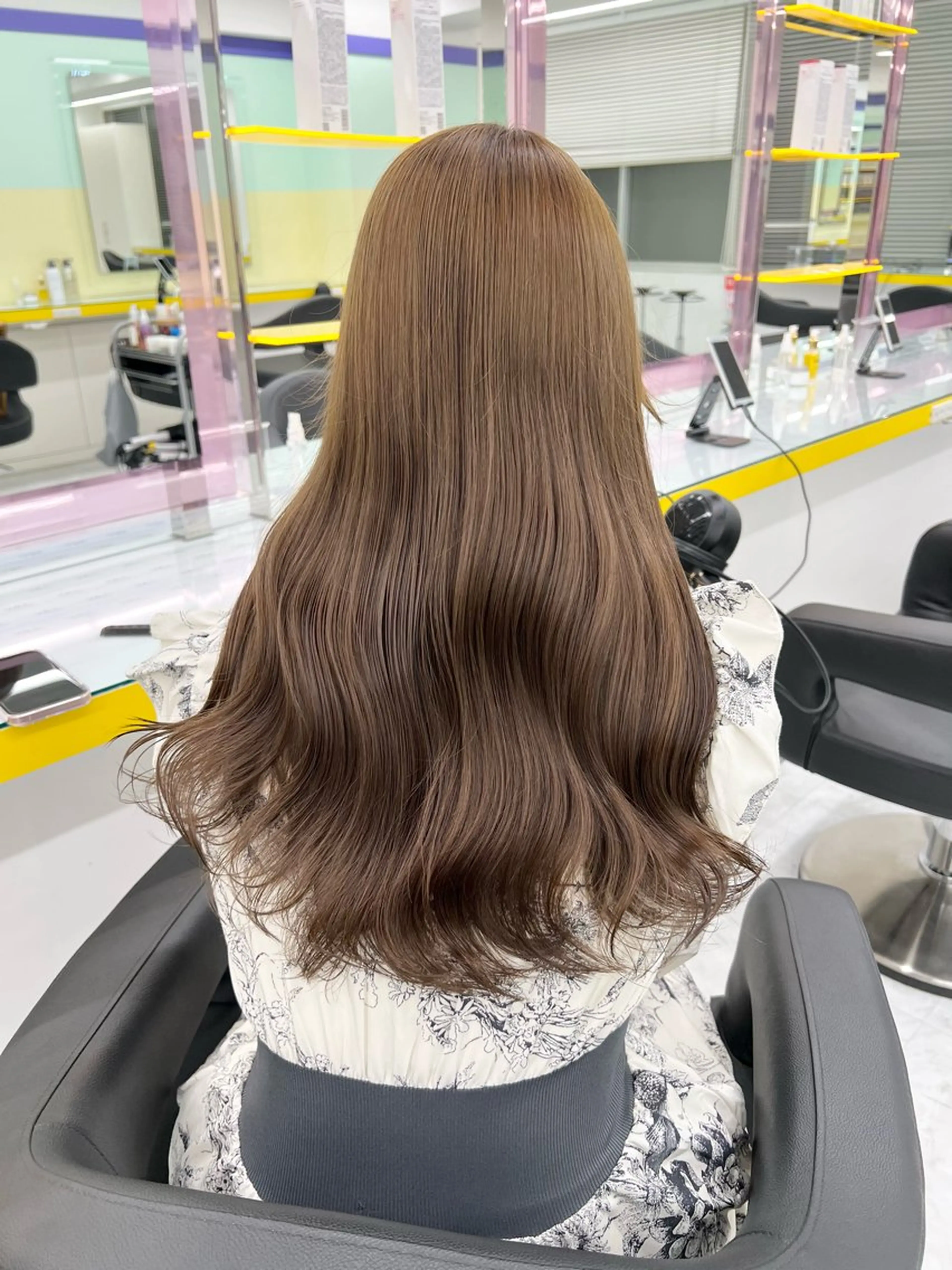 ロング ヘアカラー トリートメント ヘッドスパ レイヤー/韓国❣️ 髪質改善/亘紘輝のヘアスタイル