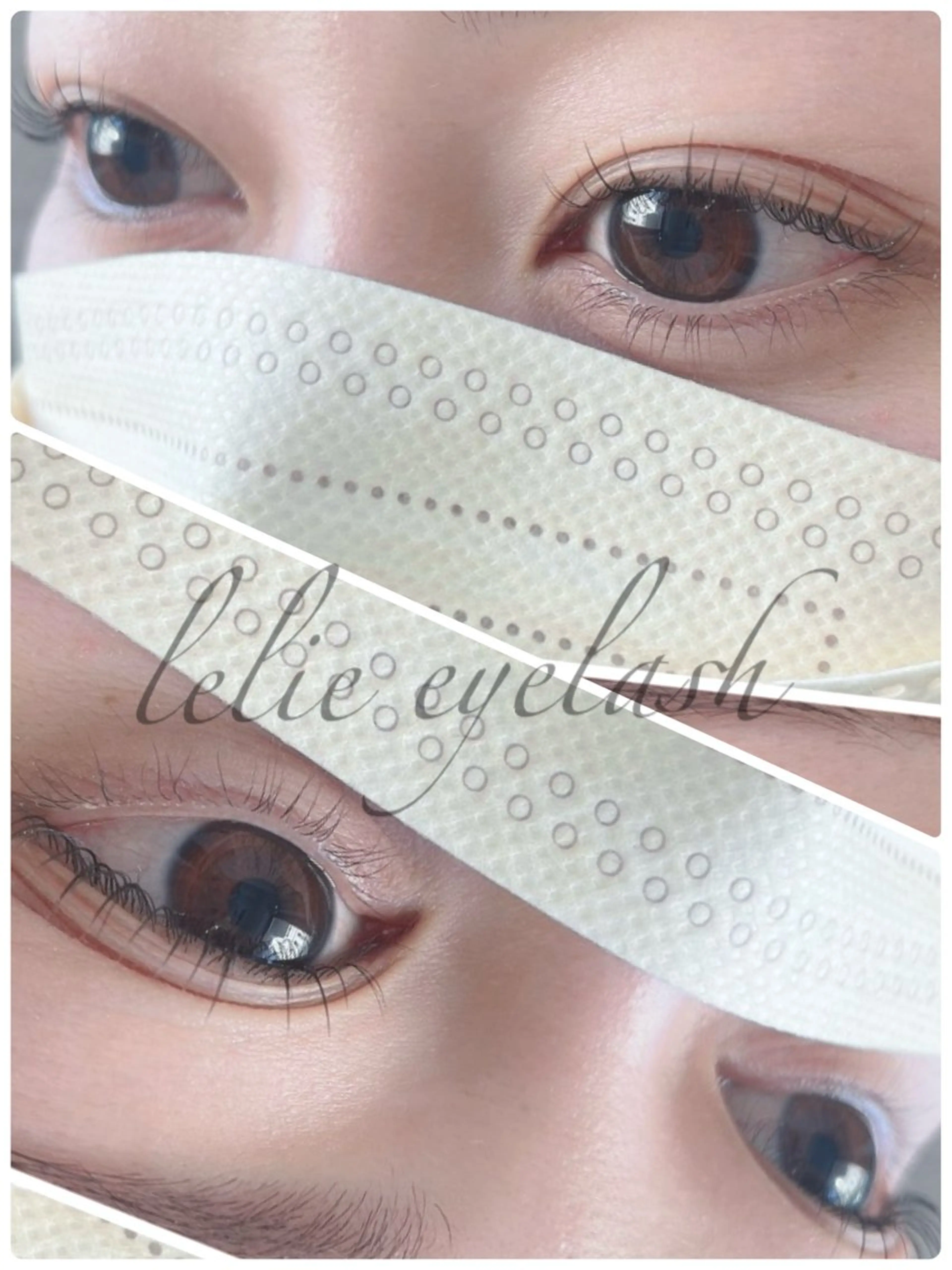 マツエク・マツパ まつげパーマ マツパ lelie  eyelash所属・MIKA ☆のマツエク・マツパデザイン