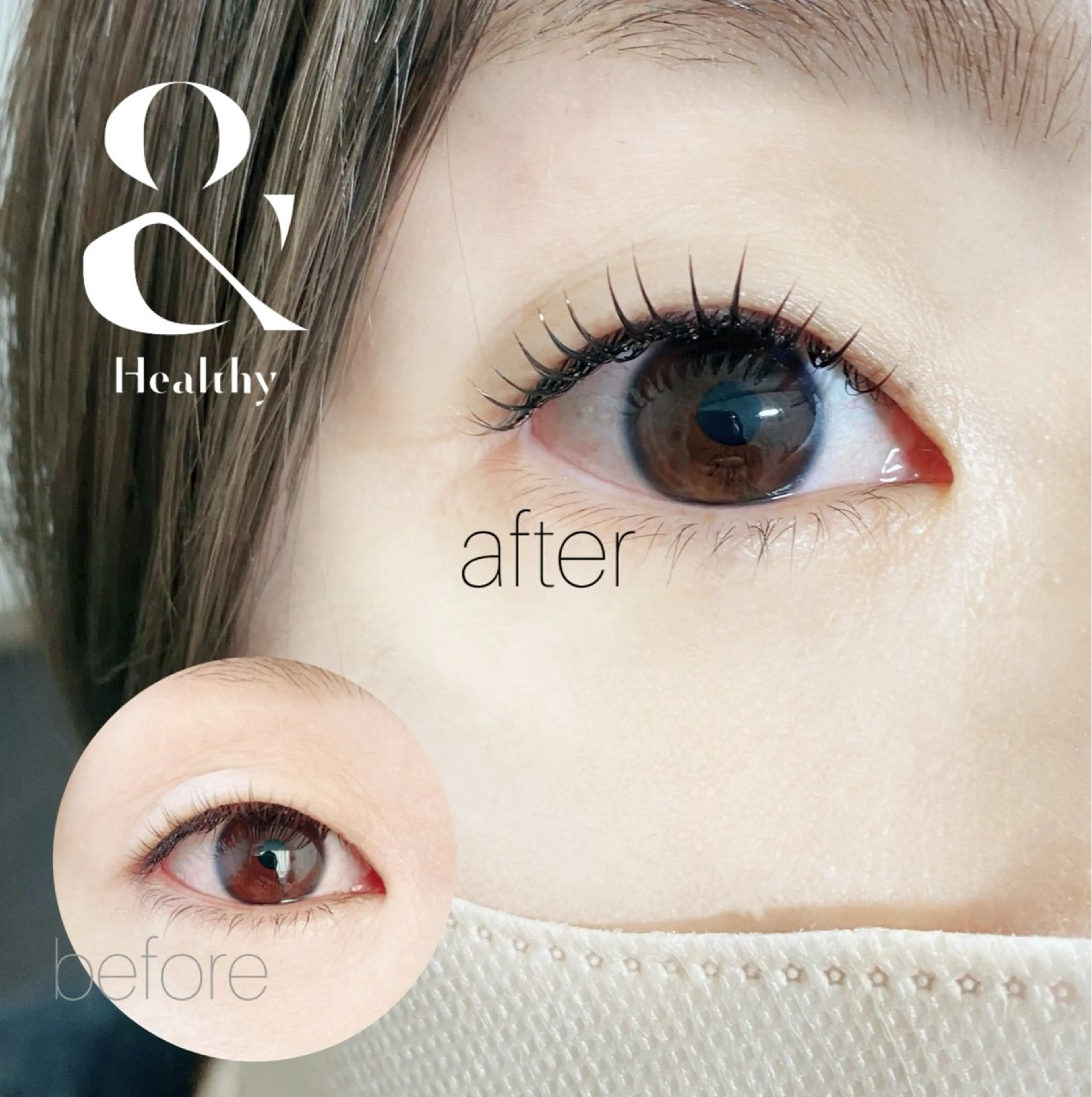 マツエク・マツパ マツエク Private  Eyelash Salon Mana所属・川岸 ＊のマツエク・マツパデザイン