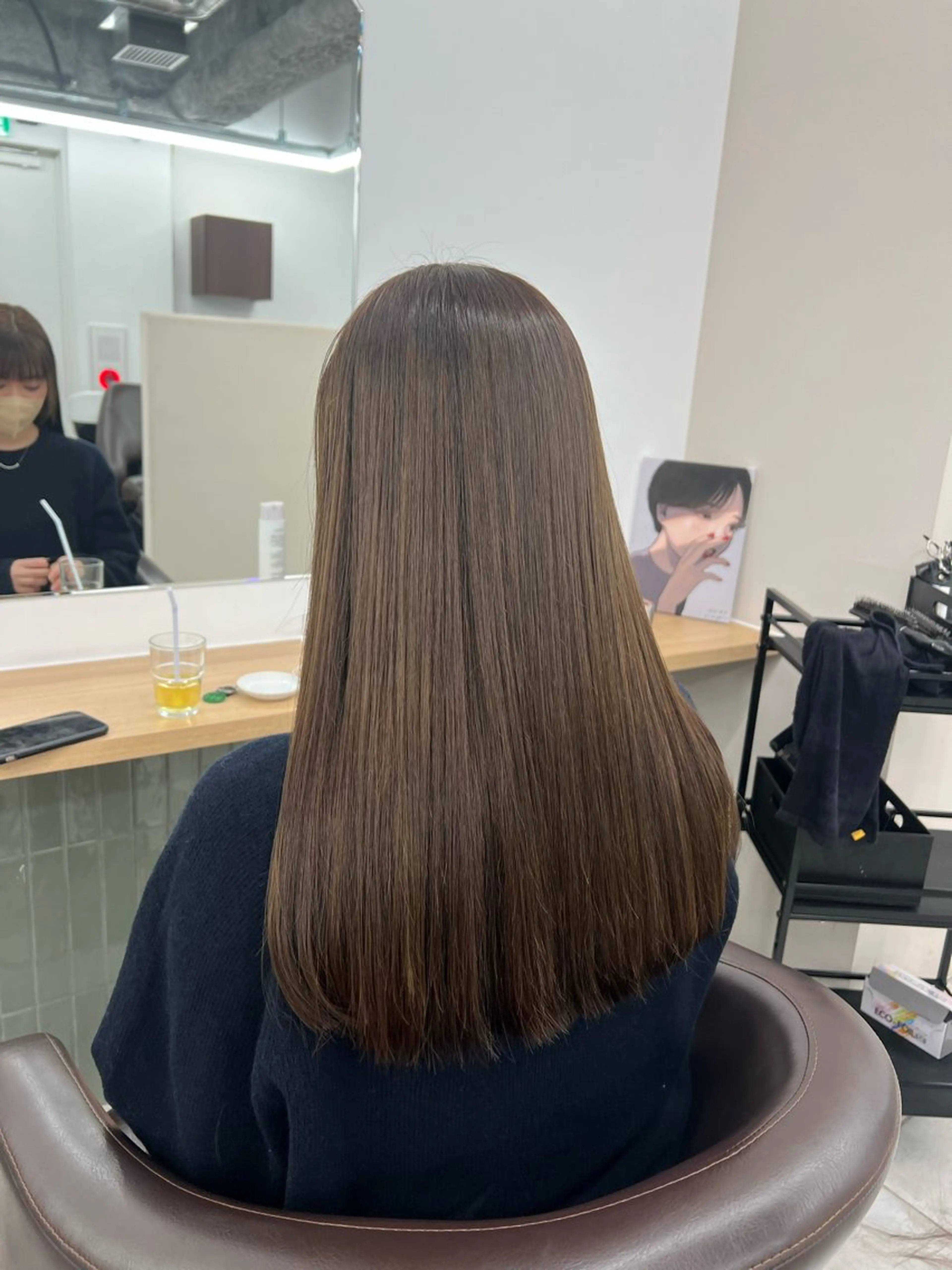 セミロング カラー カット ヘアカラー トリートメント 色落ちまで可愛い 🔅KANTAのヘアスタイル