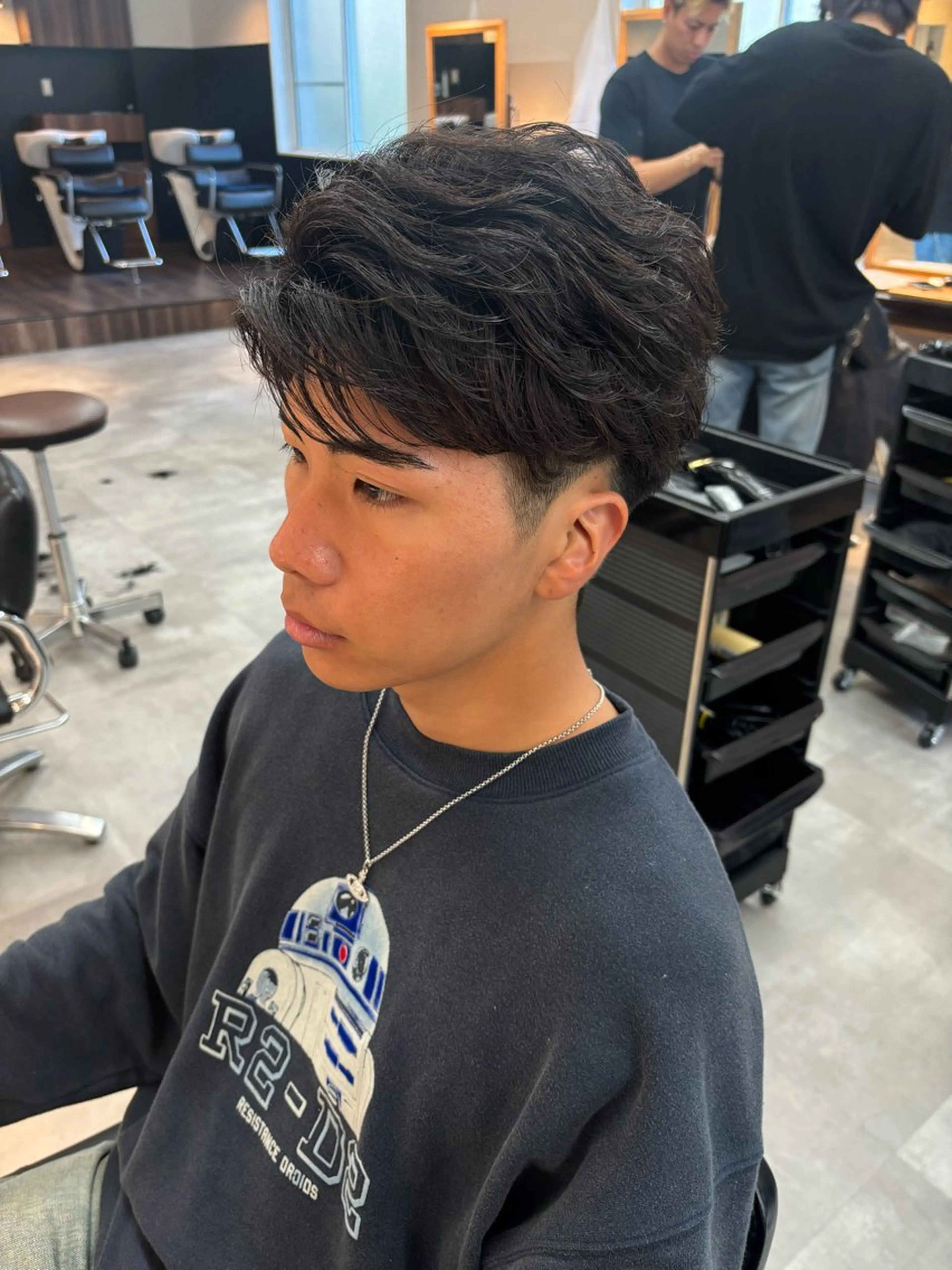 パーマ メンズ フェザーパーマ メンズパーマ カット パーマ トリートメント 千葉 メンズ パーマ特化🔥関のヘアスタイル