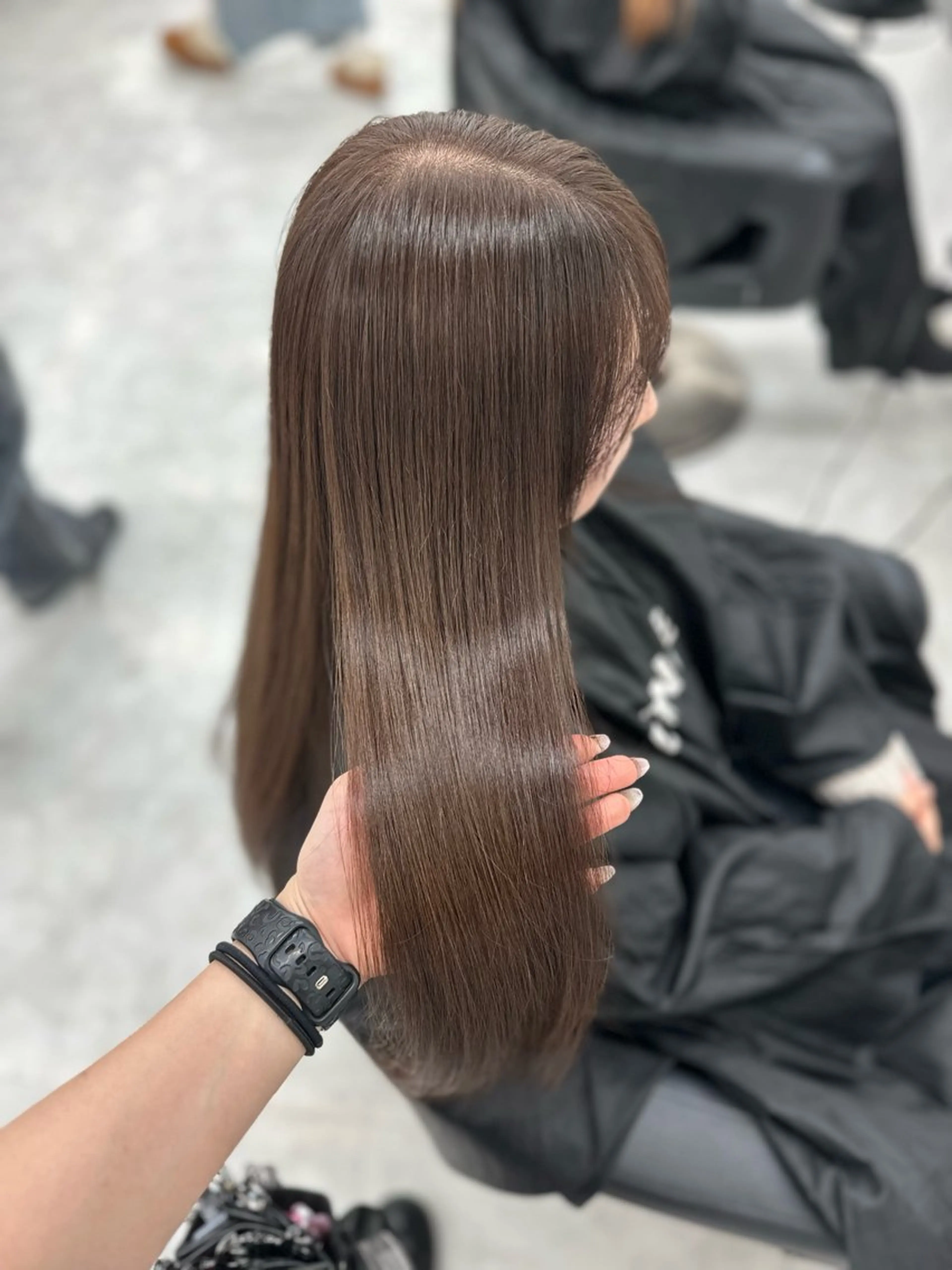 カラー 透ける透明感カラー 🤍anju🪽ྀིのヘアスタイル