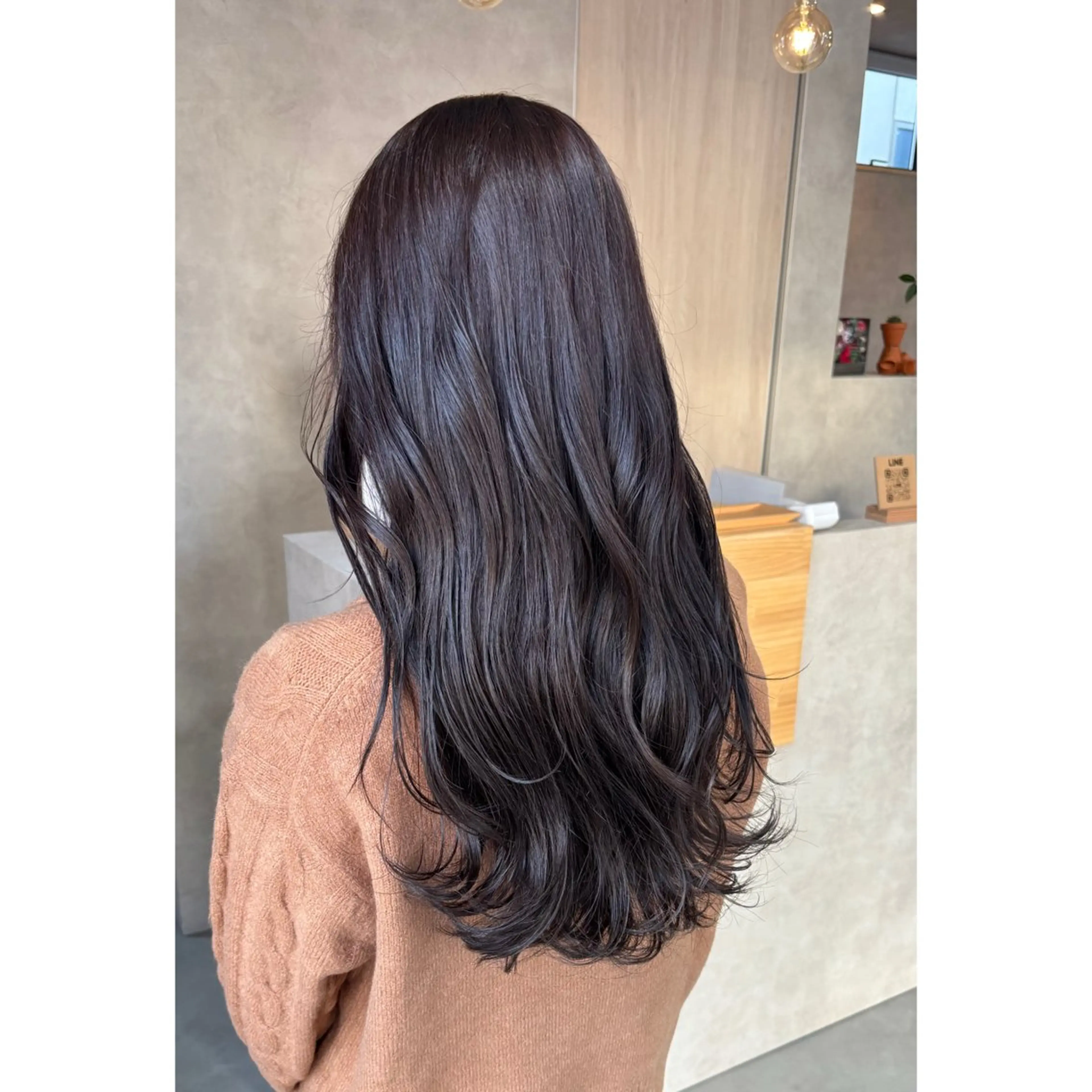 ロング カラー nook.【ヌーク】所属・アヤカ assistantのヘアスタイル