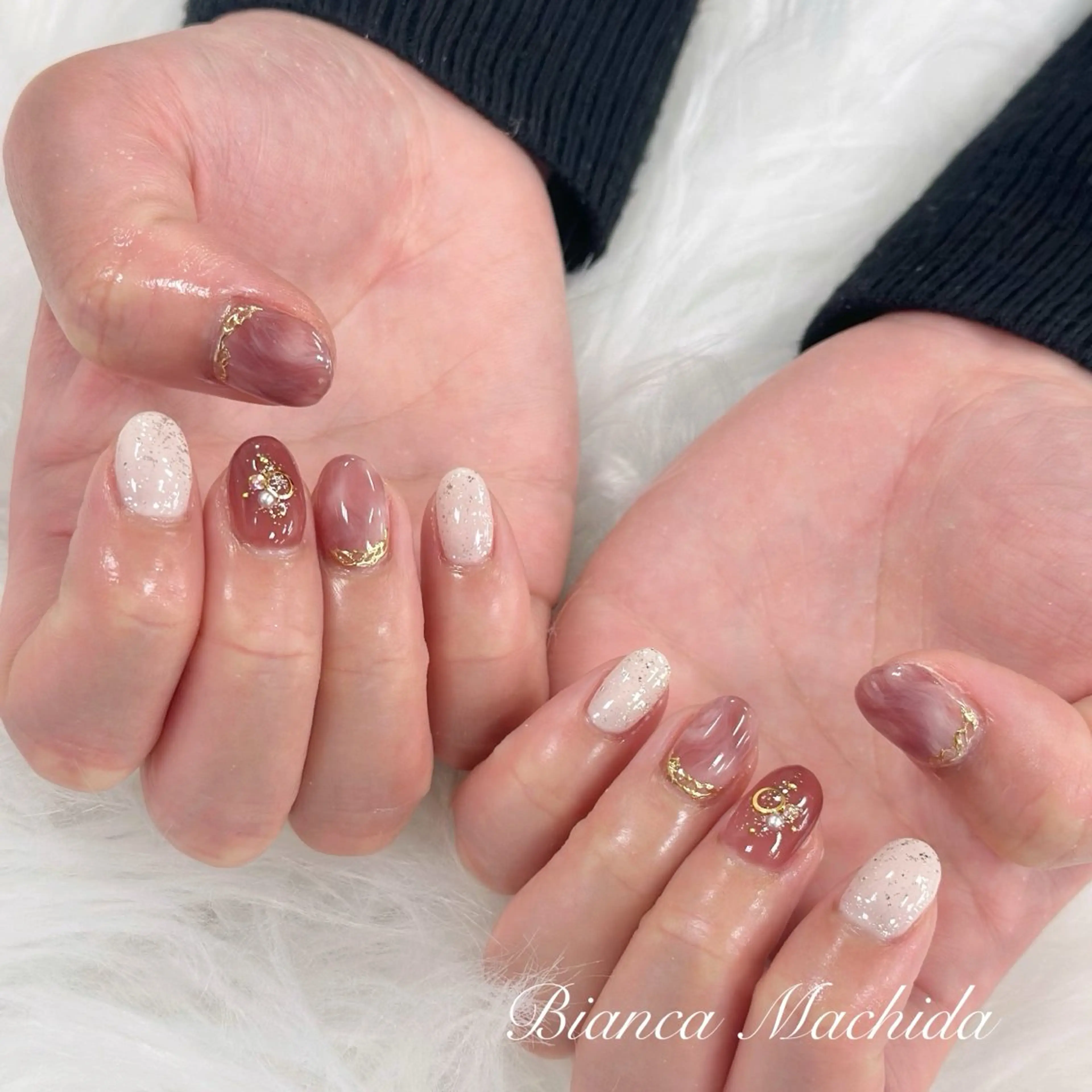 ネイル ハンドネイル Bianca👼🏻 OIKAWAのネイルデザイン