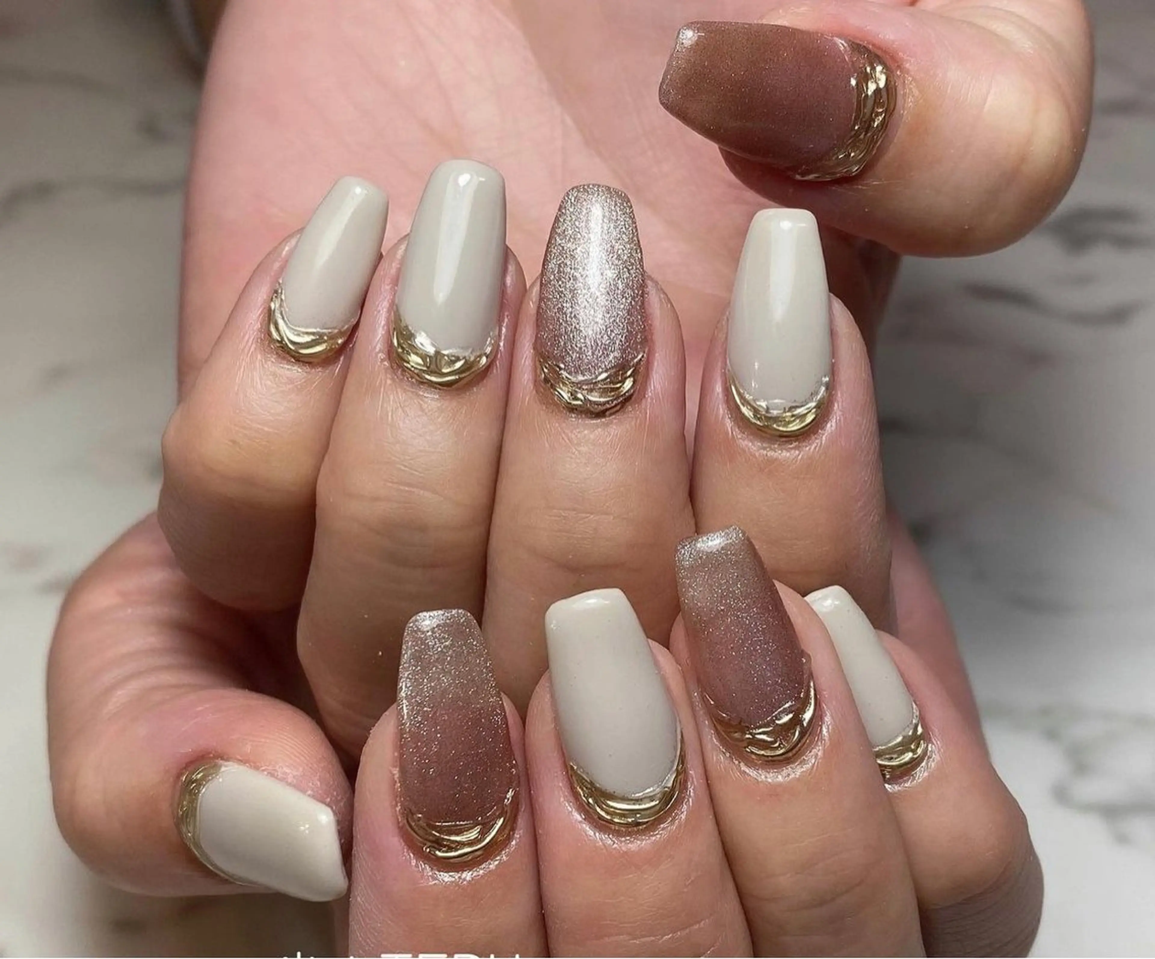 ネイル ハンドネイル ハンドケア NailDemure 【銀座店】のネイルデザイン