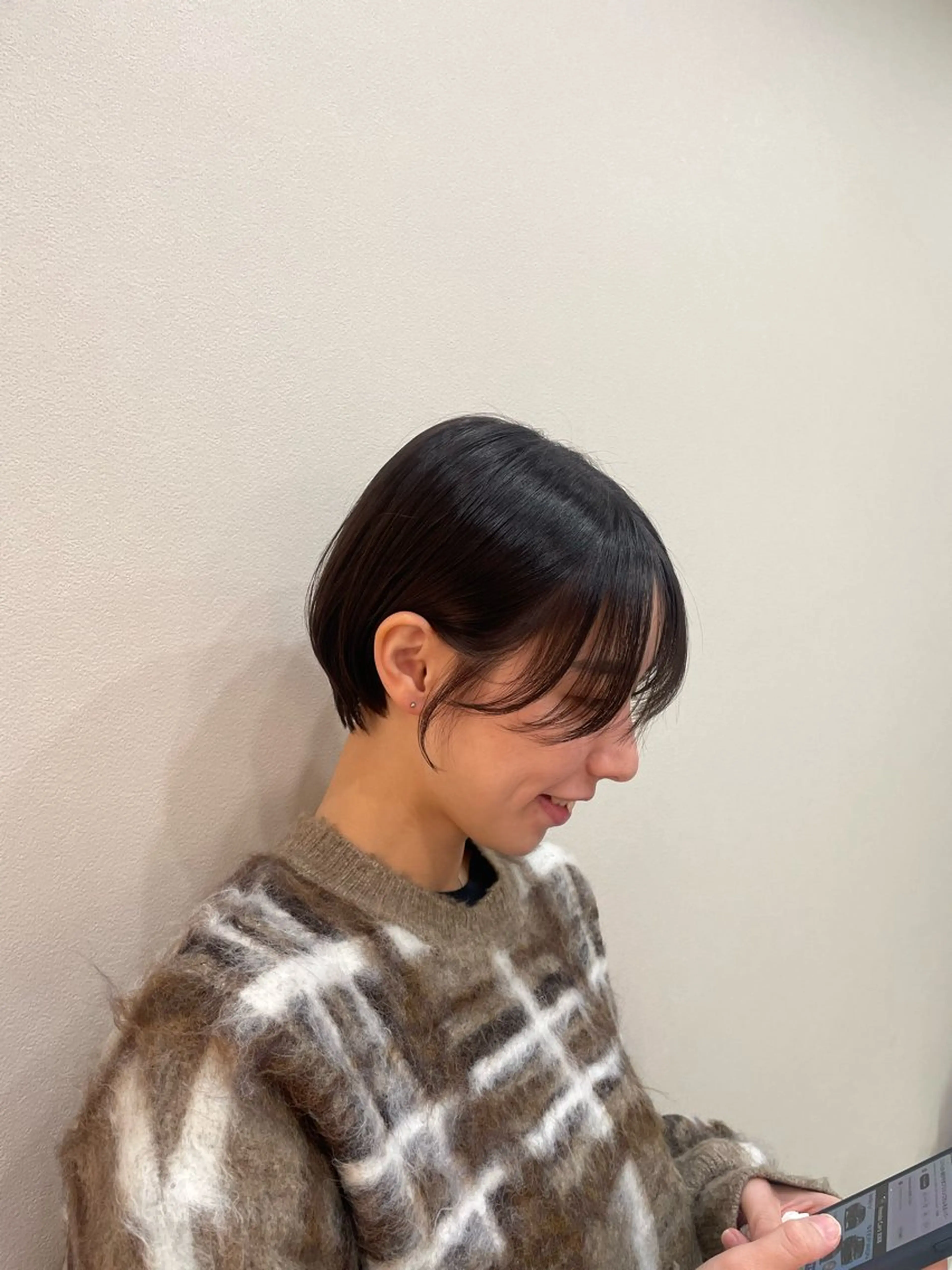 ショート ボブ ショートヘア jamme所属・今井 樹璃のヘアスタイル