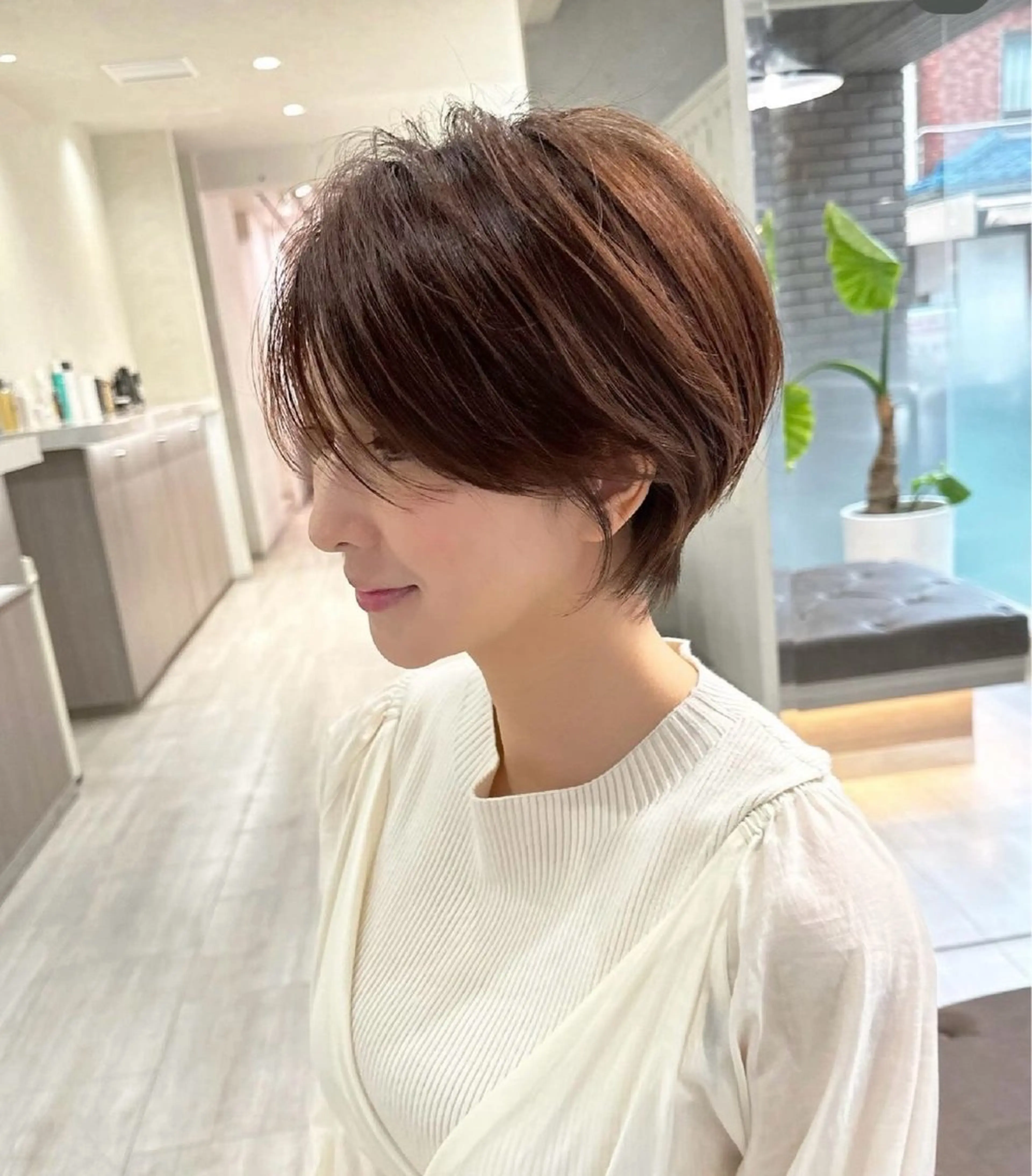ショート nex the salon coall所属・🫧似合わせショート イシダ🫧のヘアスタイル