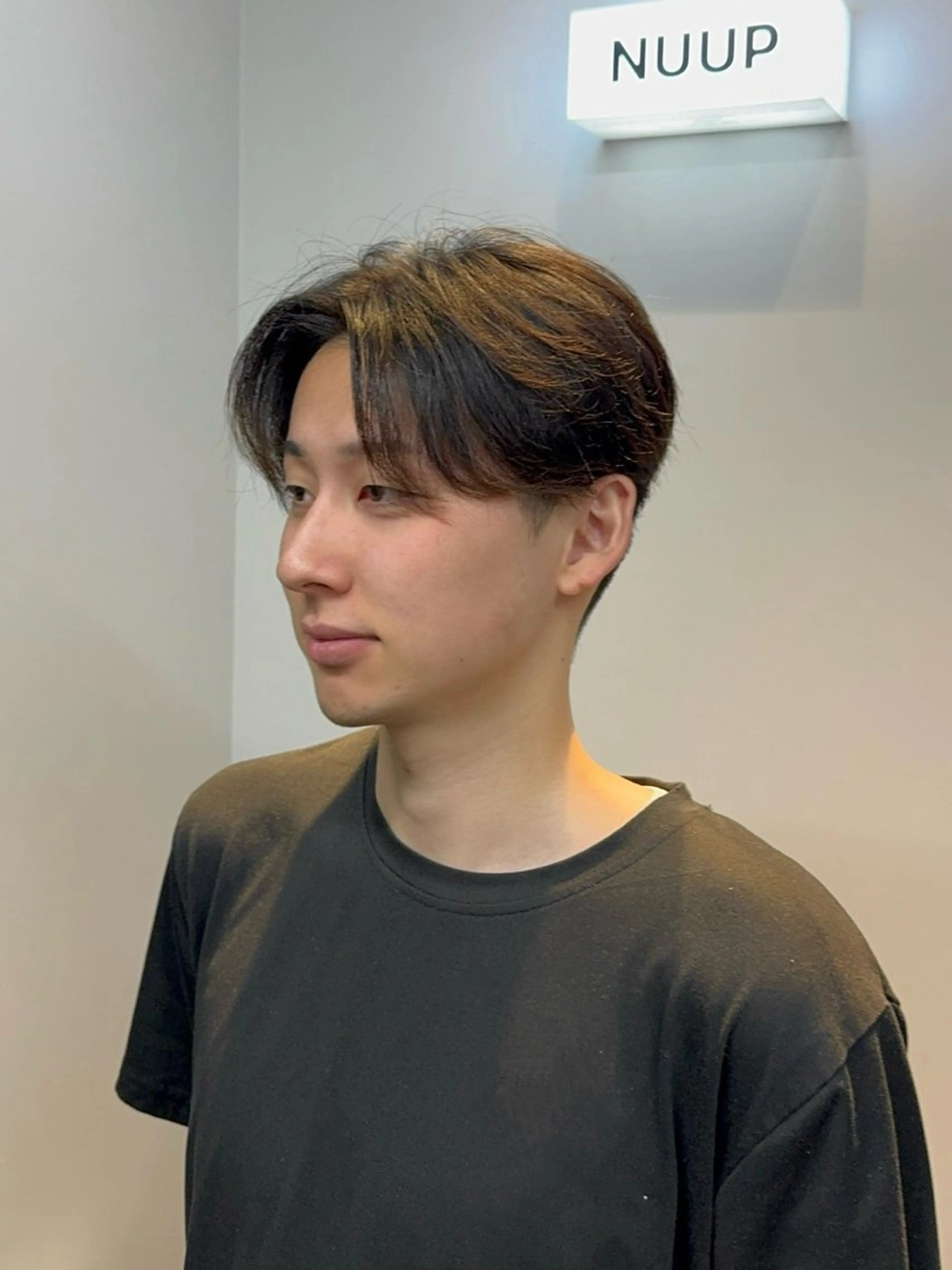 ショート パーマ メンズ カット natsu/韓国ヘア /ニュアンスパーマのヘアスタイル