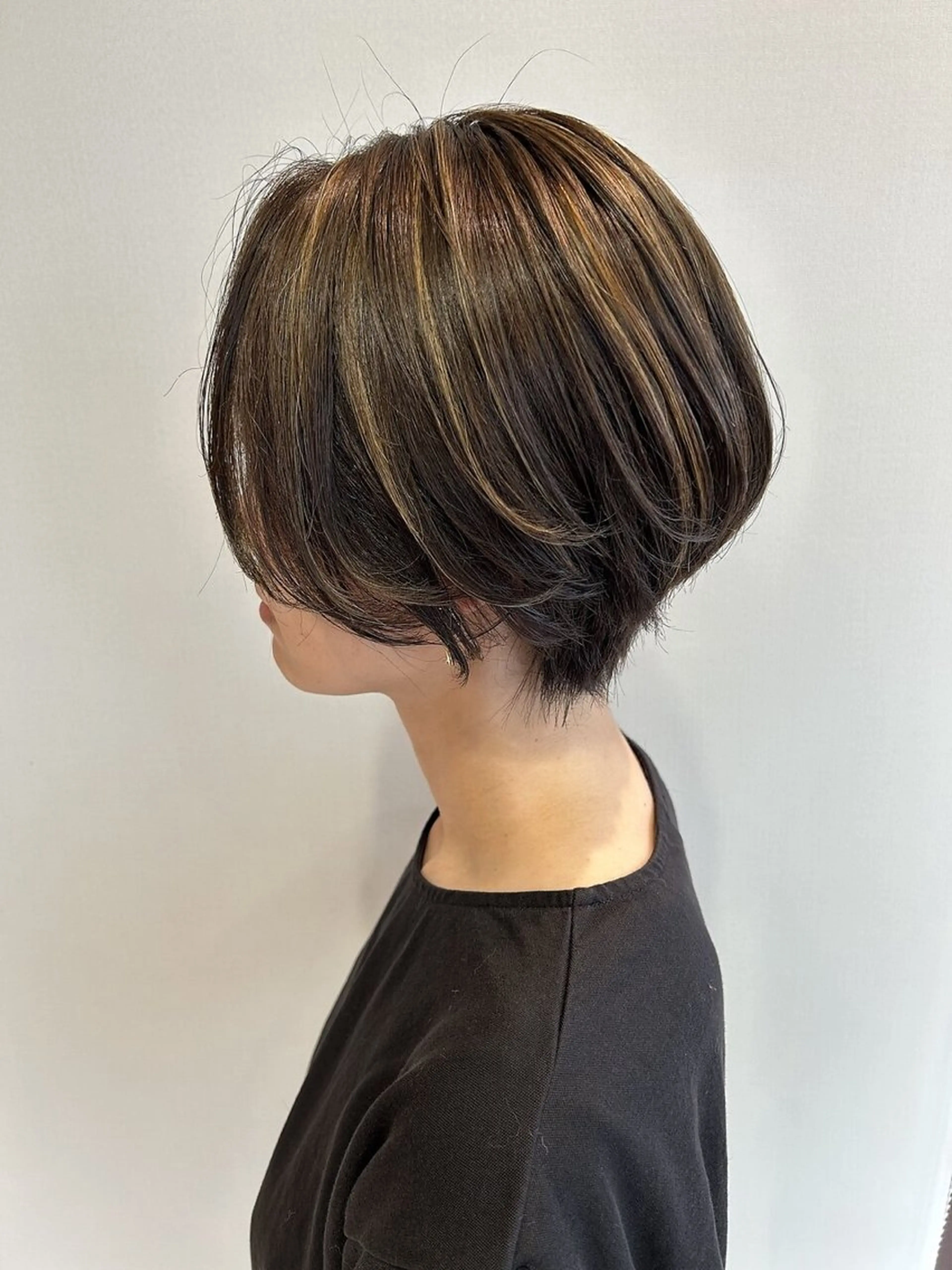 ショート カラー Hair&Make ange 中野店のヘアスタイル