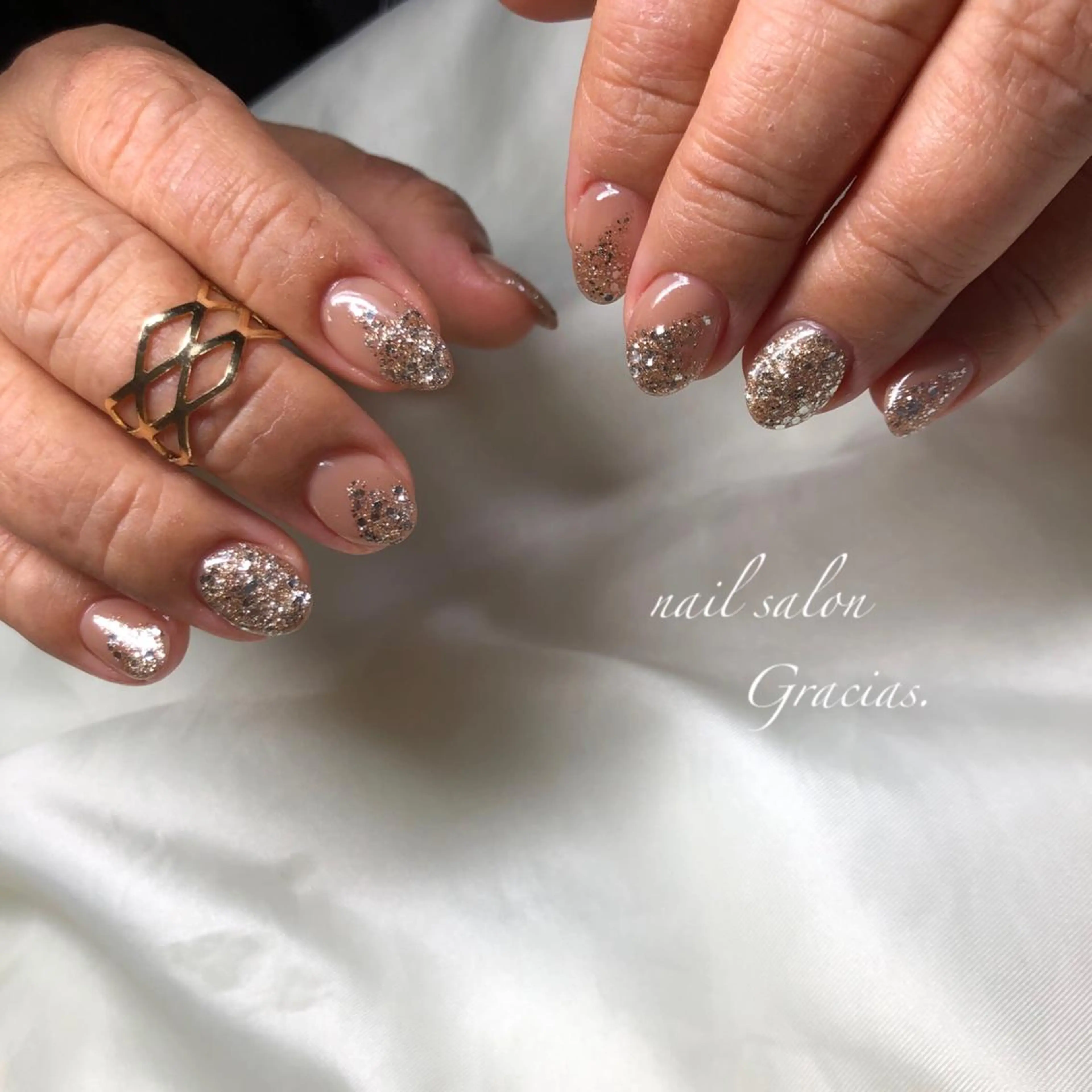 ネイル ハンドネイル Gracias. rieのネイルデザイン