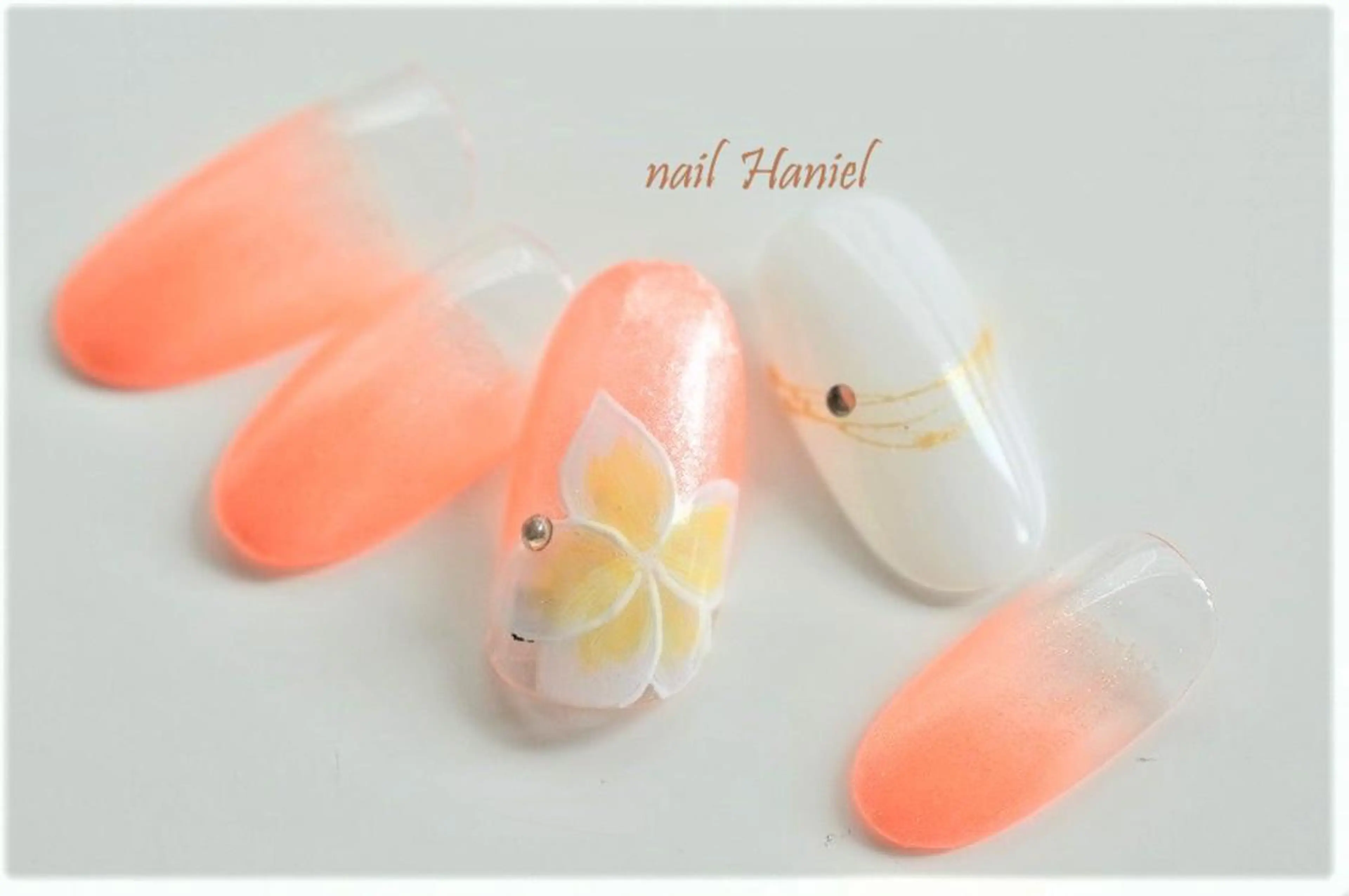 ネイル フットネイル ジェルネイル nail Haniel所属・半蔵門サロンハニエル 魅神 ちよのネイルデザイン