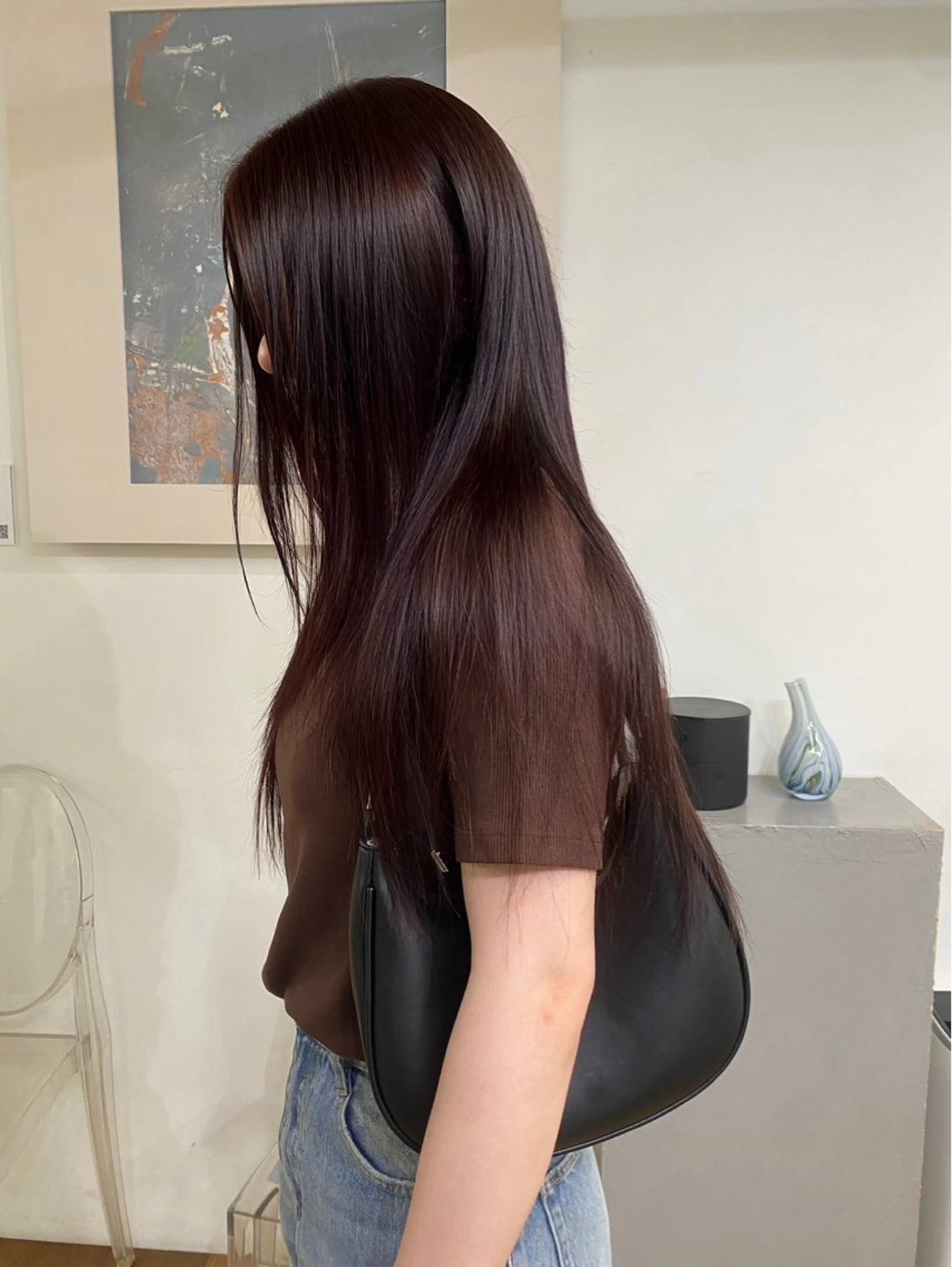 ロング カラー ヘアカラー izumi/ 艶感カラーのヘアスタイル