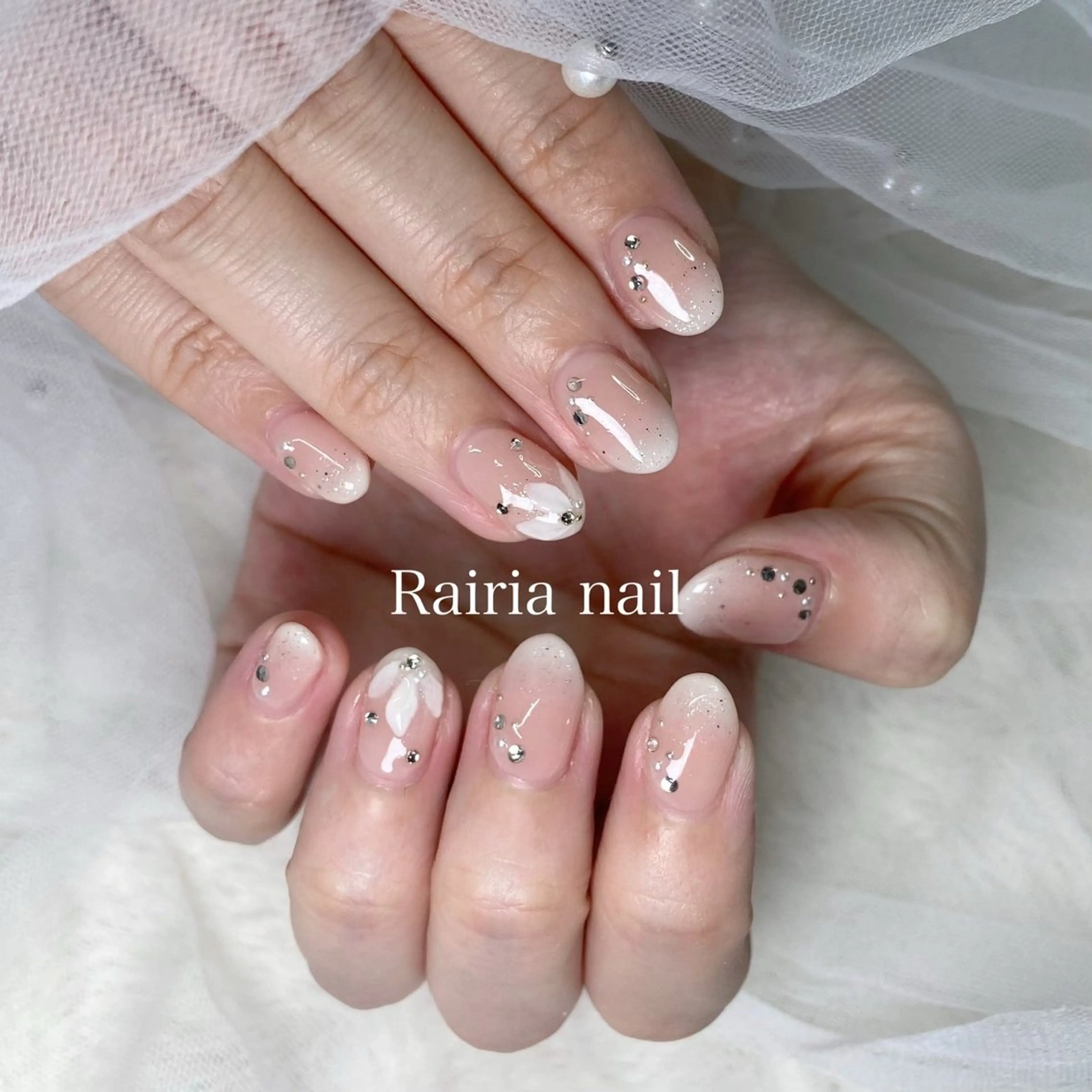 ネイル フットネイル ジェルネイル 持ち込み パラジェル ハンドネイル Rairia Kanonのネイルデザイン
