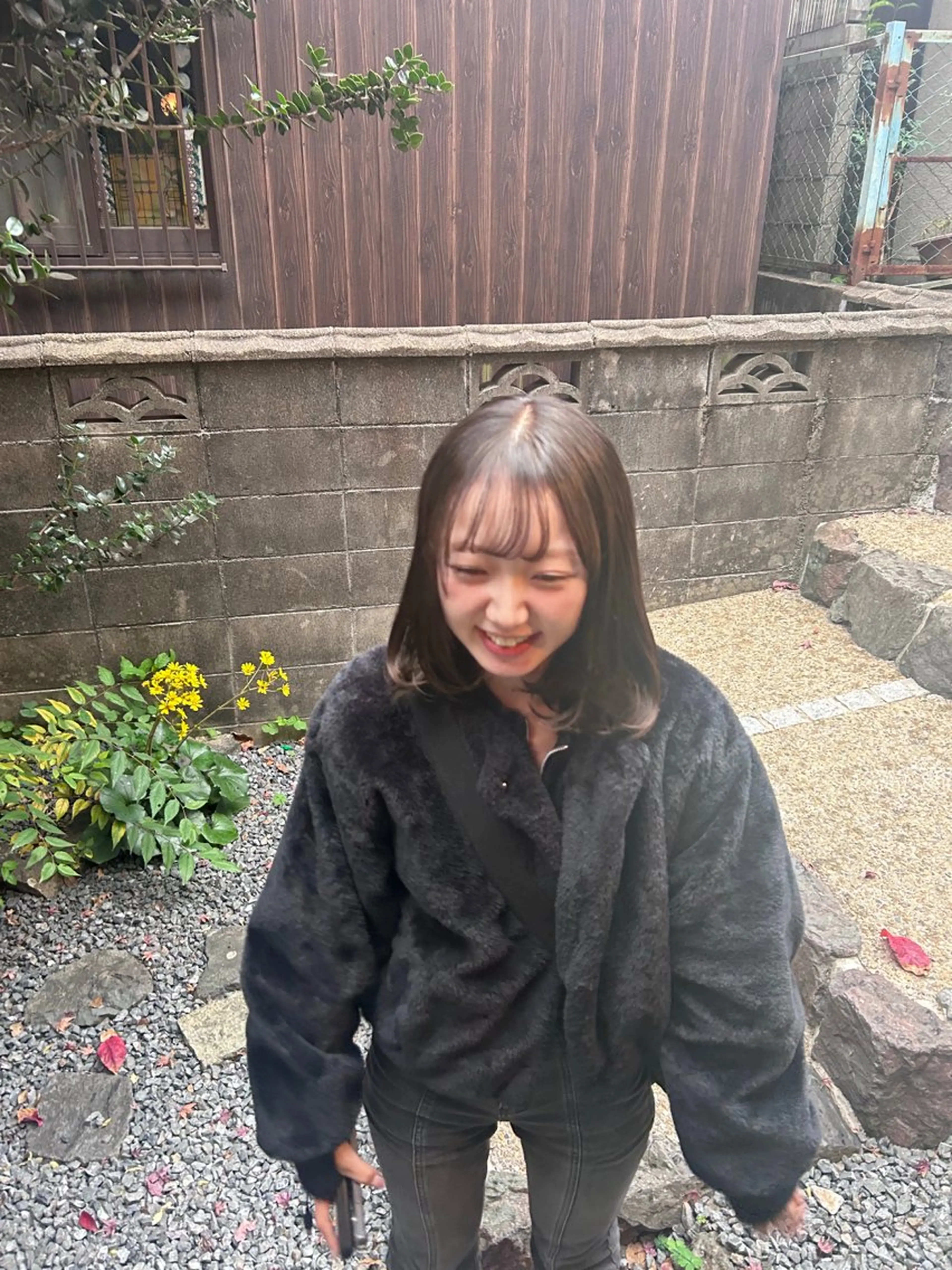 セミロング はまかわ こころのヘアスタイル