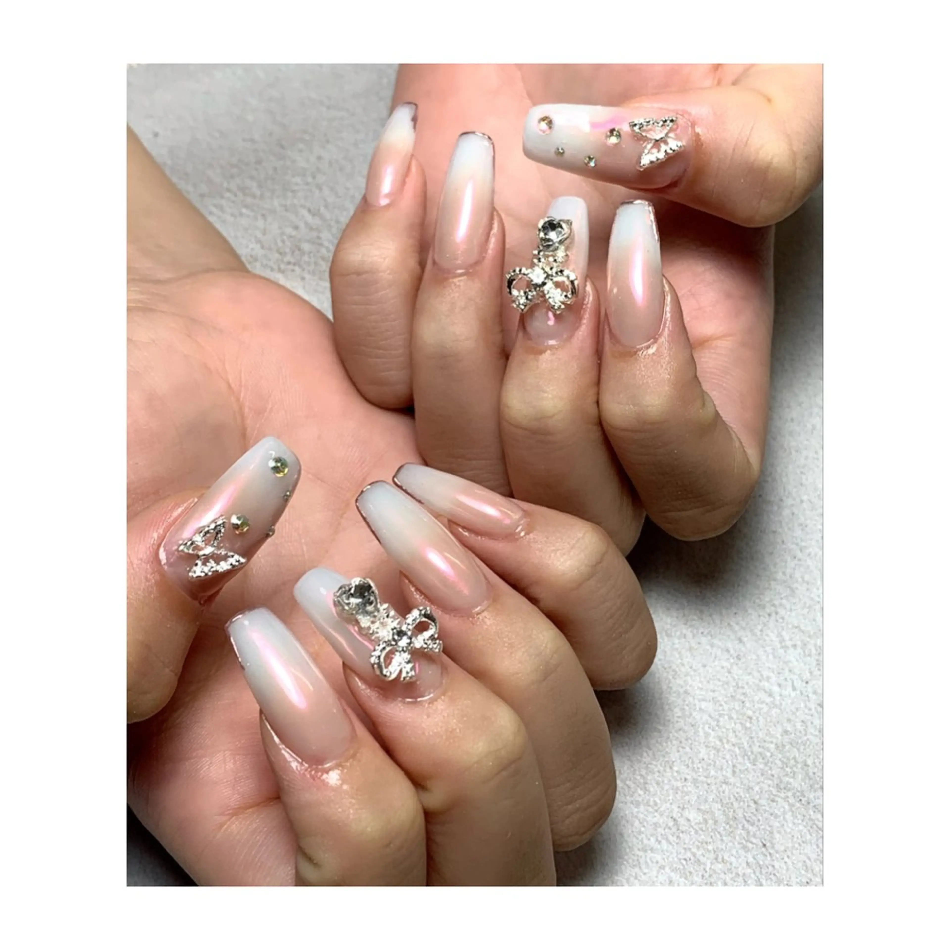 ロング ネイル ハンドネイル KARMA salonのネイルデザイン