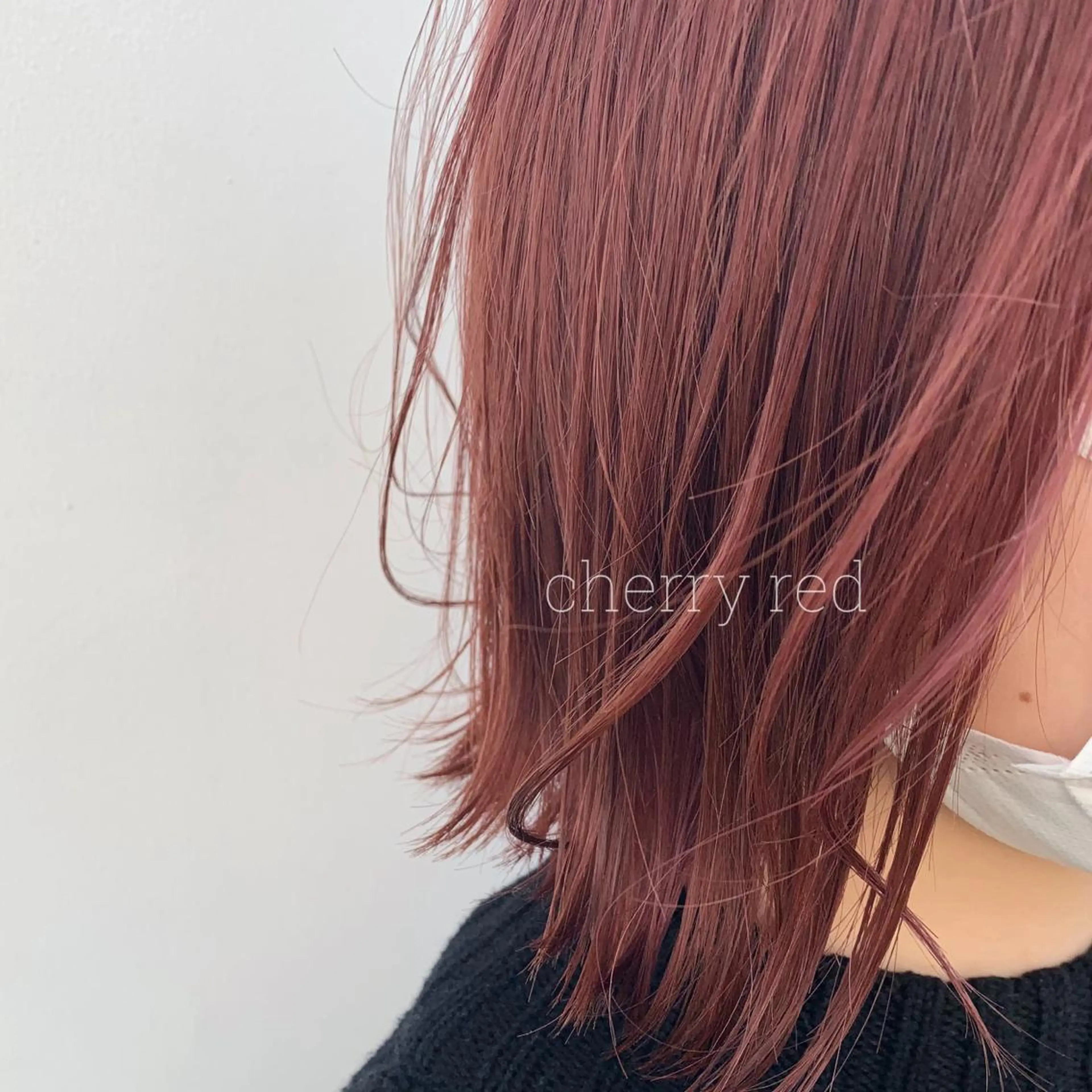 ミディアム カラー カット ヘアカラー トリートメント RINA🧤 デザインとボブのヘアスタイル