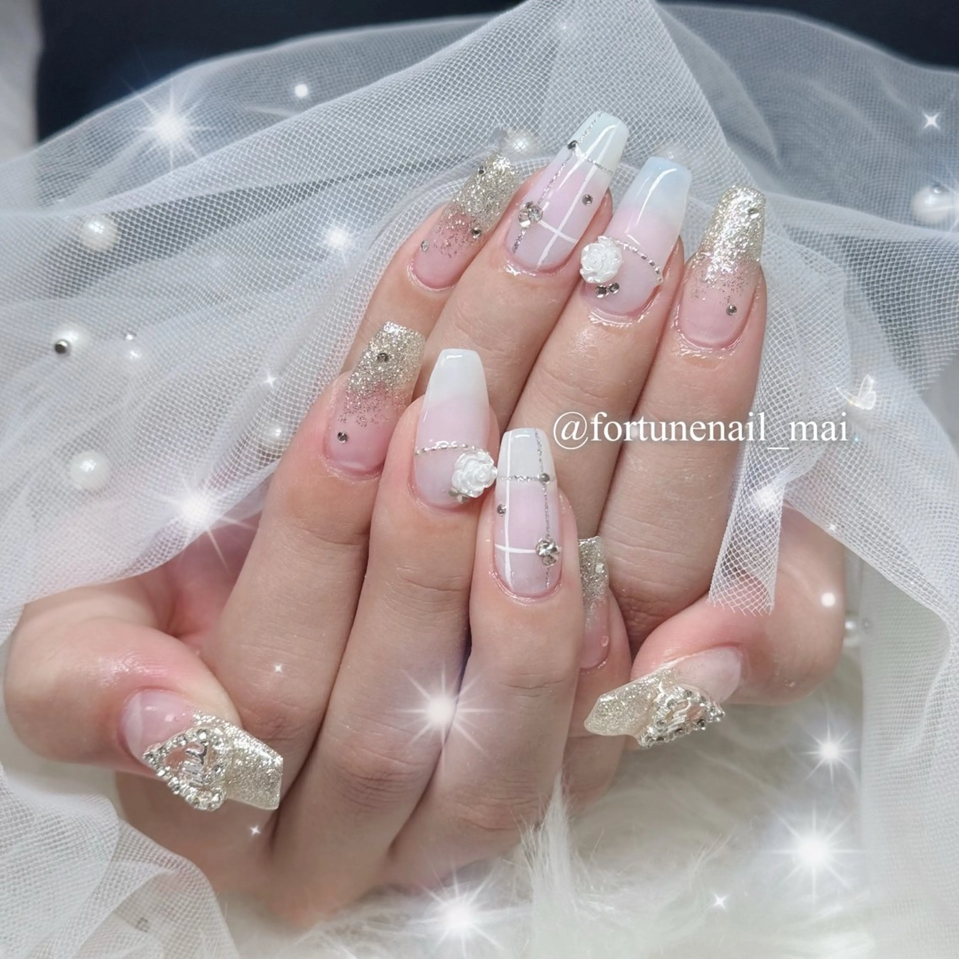 ネイル ハンドネイル 🎀Mai 🎀11/26🈳のネイルデザイン