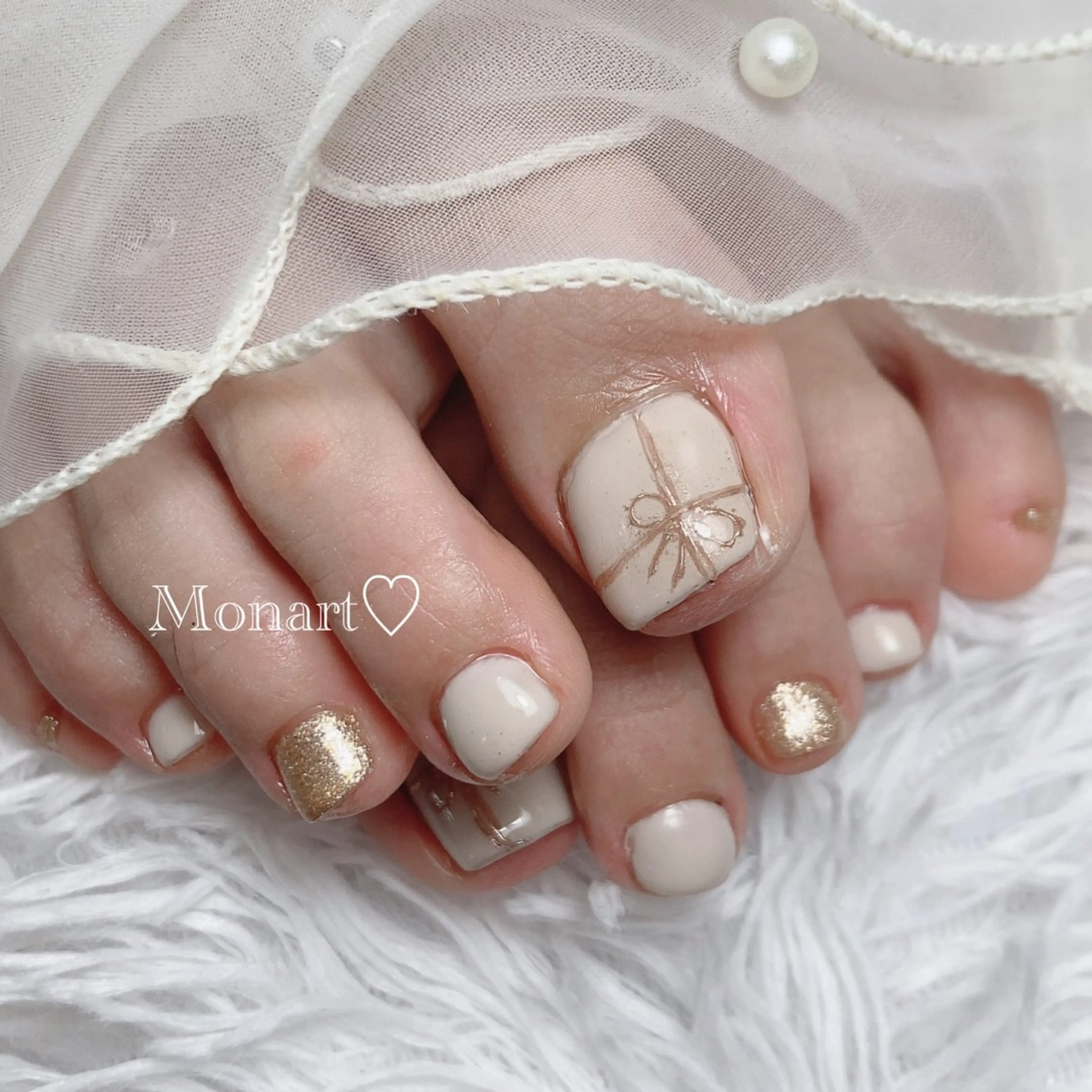 ネイル フットネイル Monart♡ Misaoのネイルデザイン