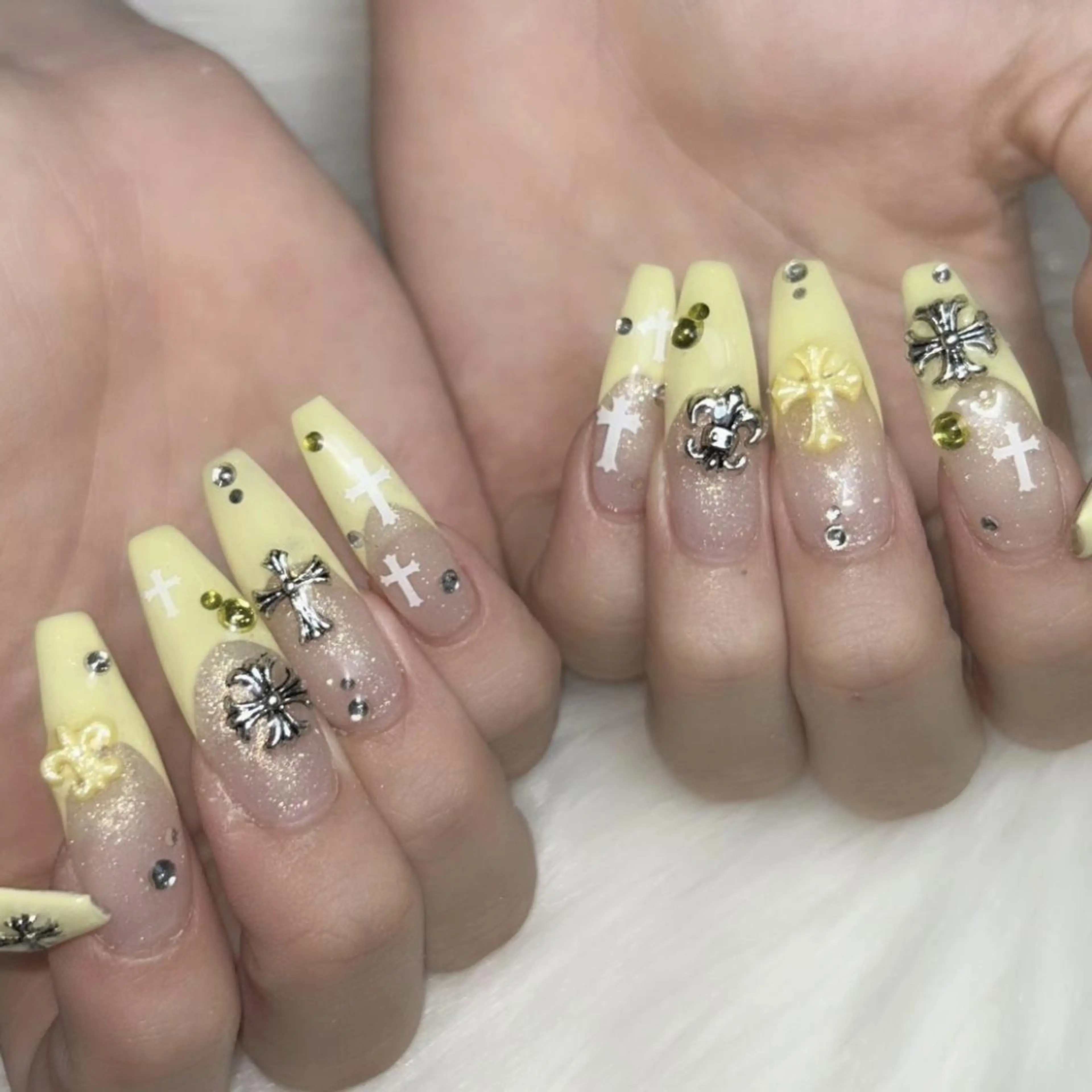 デザイン持ち込み🆗💞アートし放題🌺パーツ盛🌼長さ出し10本込み🍭の写真