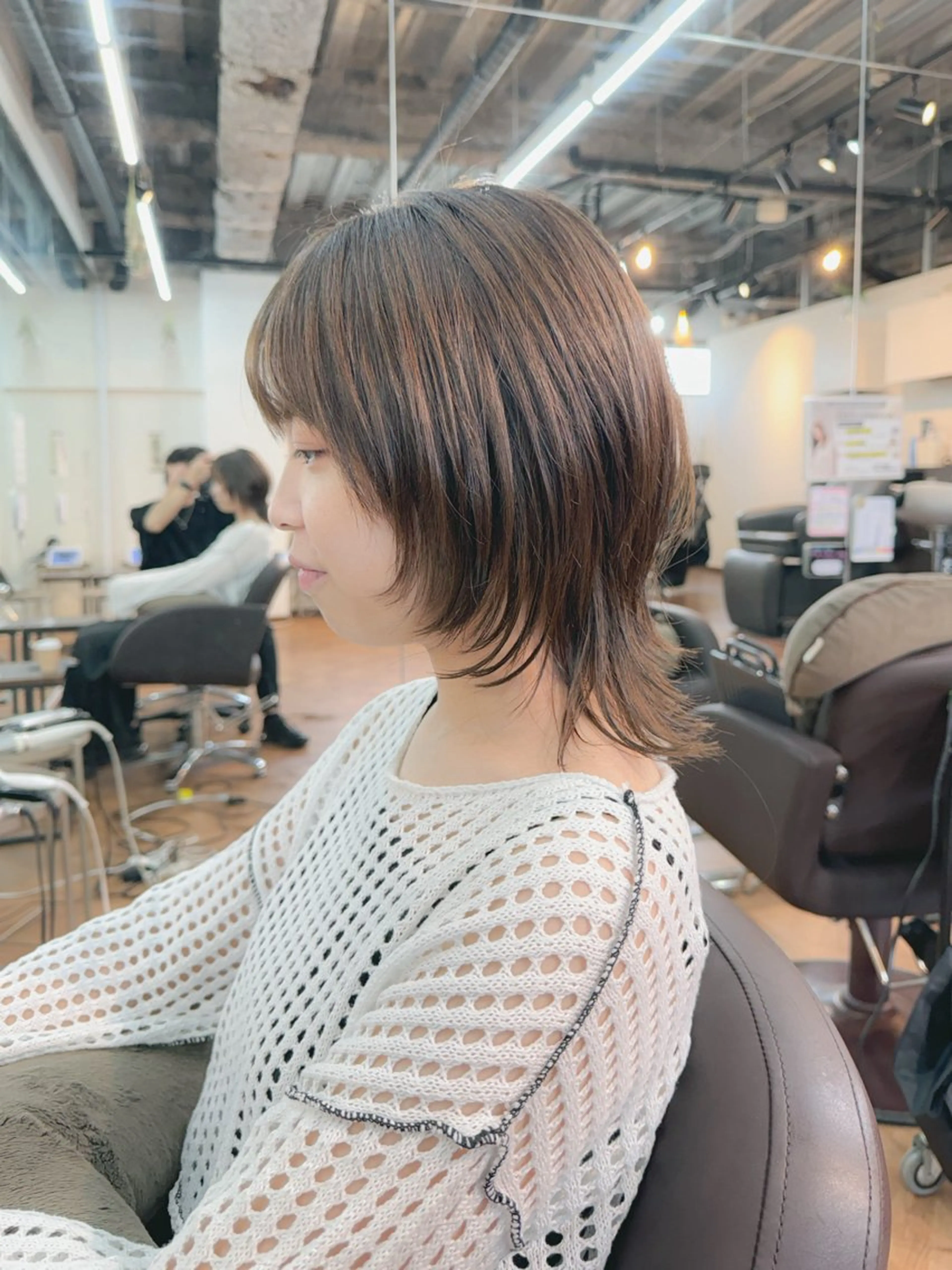 ショート 似合わせカット ウルフカット ショート/ボブ ハイトーン❤️原航平のヘアスタイル