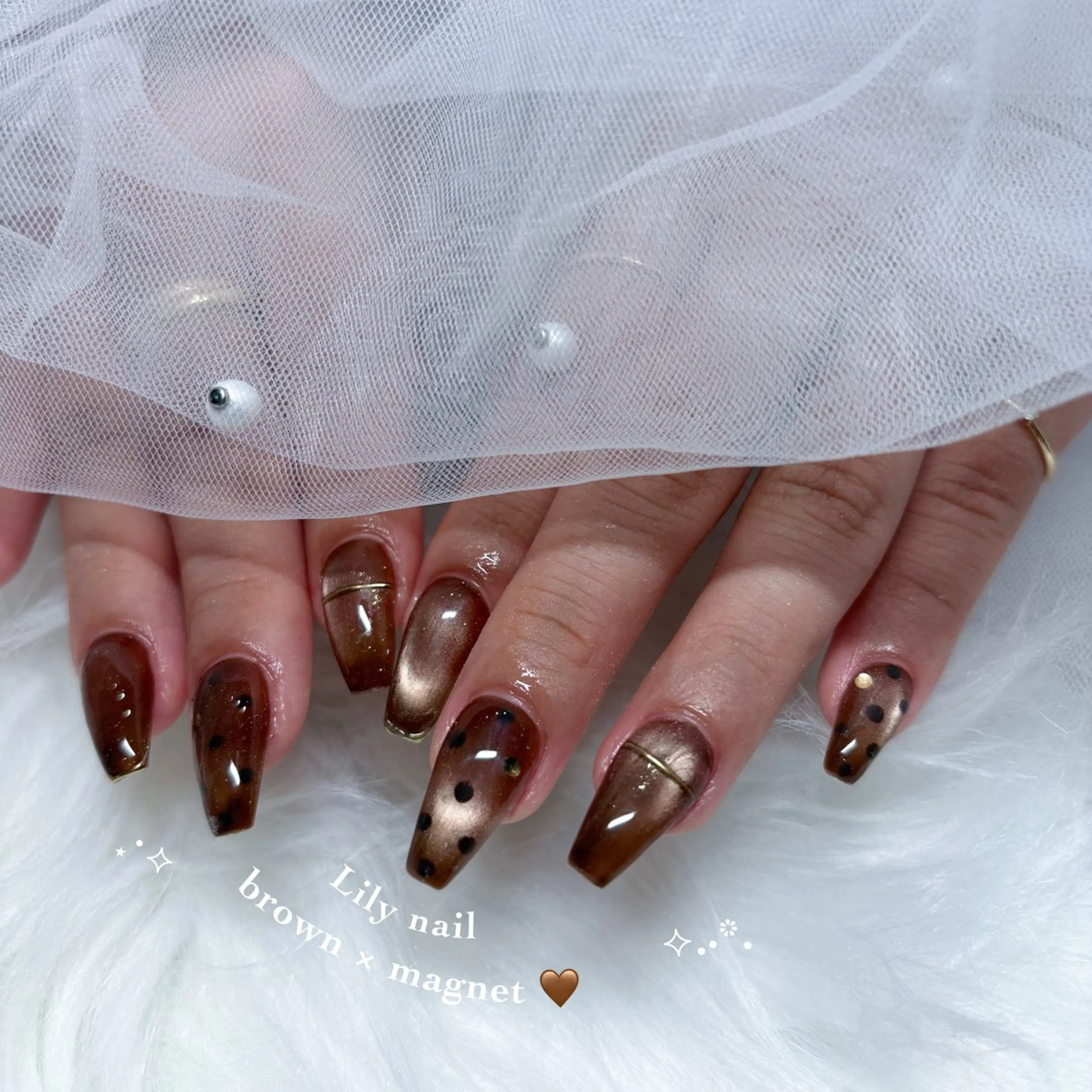 ネイル ハンドネイル kitty nail所属・Lily nailのネイルデザイン