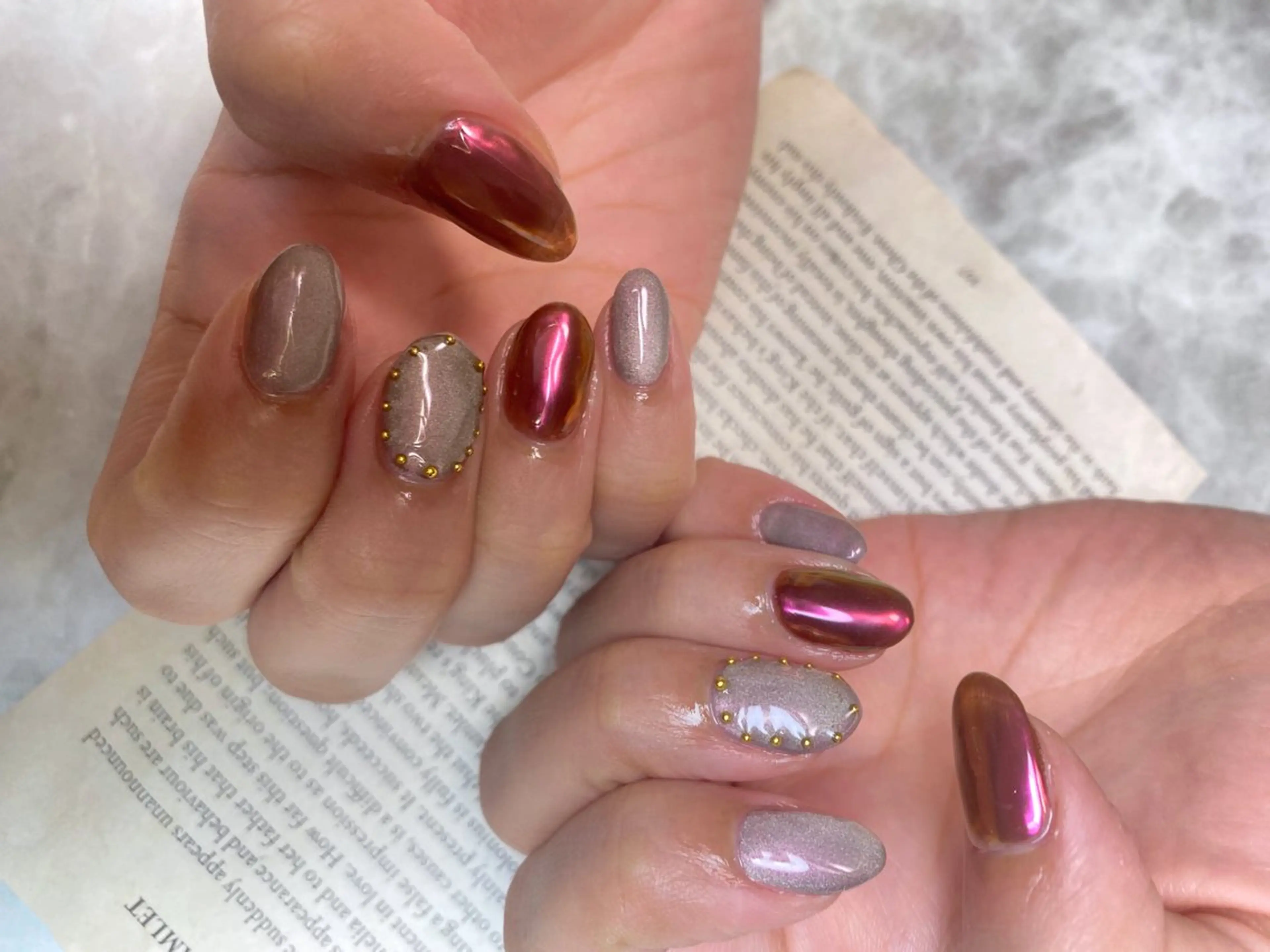 ネイル ハンドネイル 🌿Charme🌿 MAIのネイルデザイン