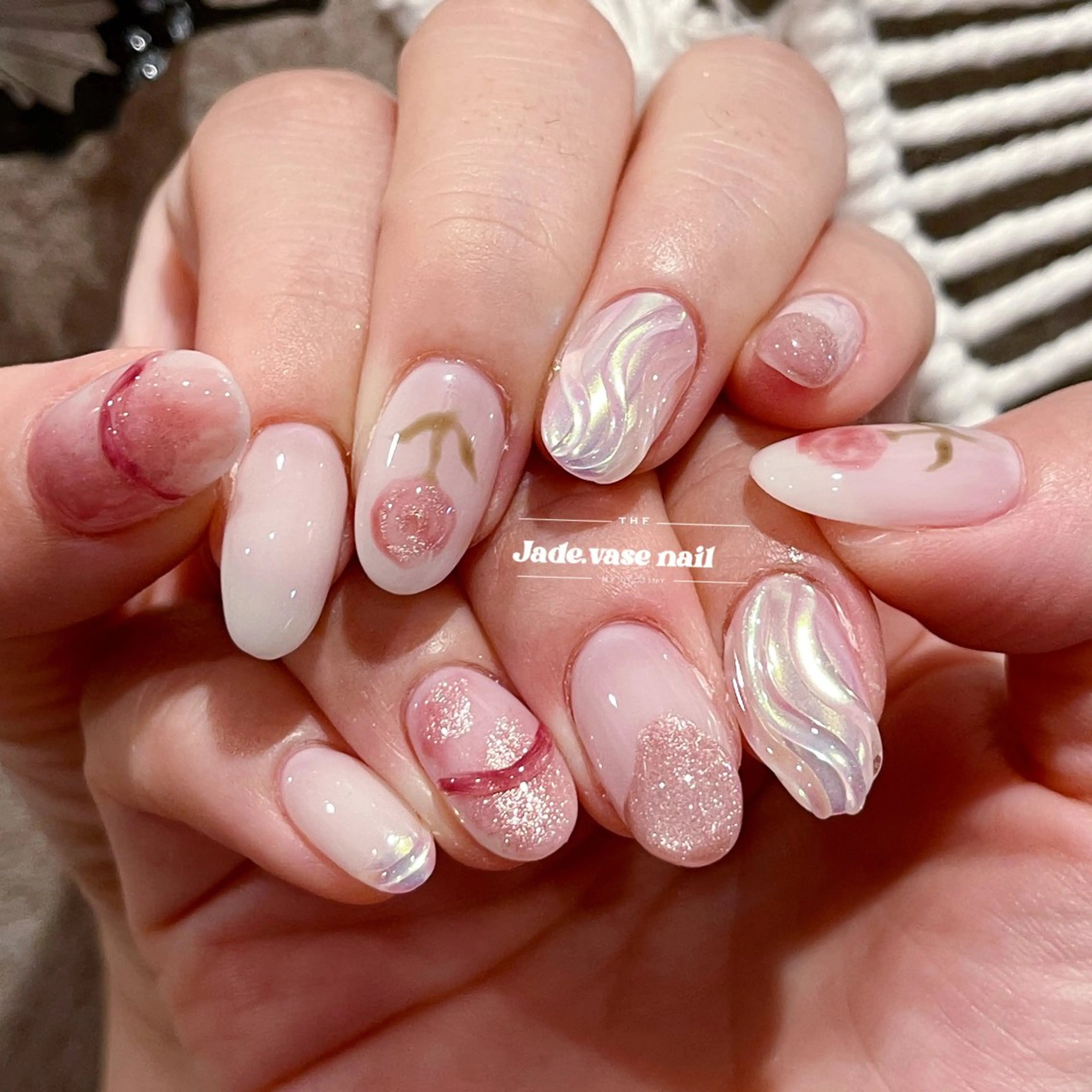 ネイル ハンドネイル ハンドケア ✰Jade.vase 銀座一丁目・東銀座のネイルデザイン