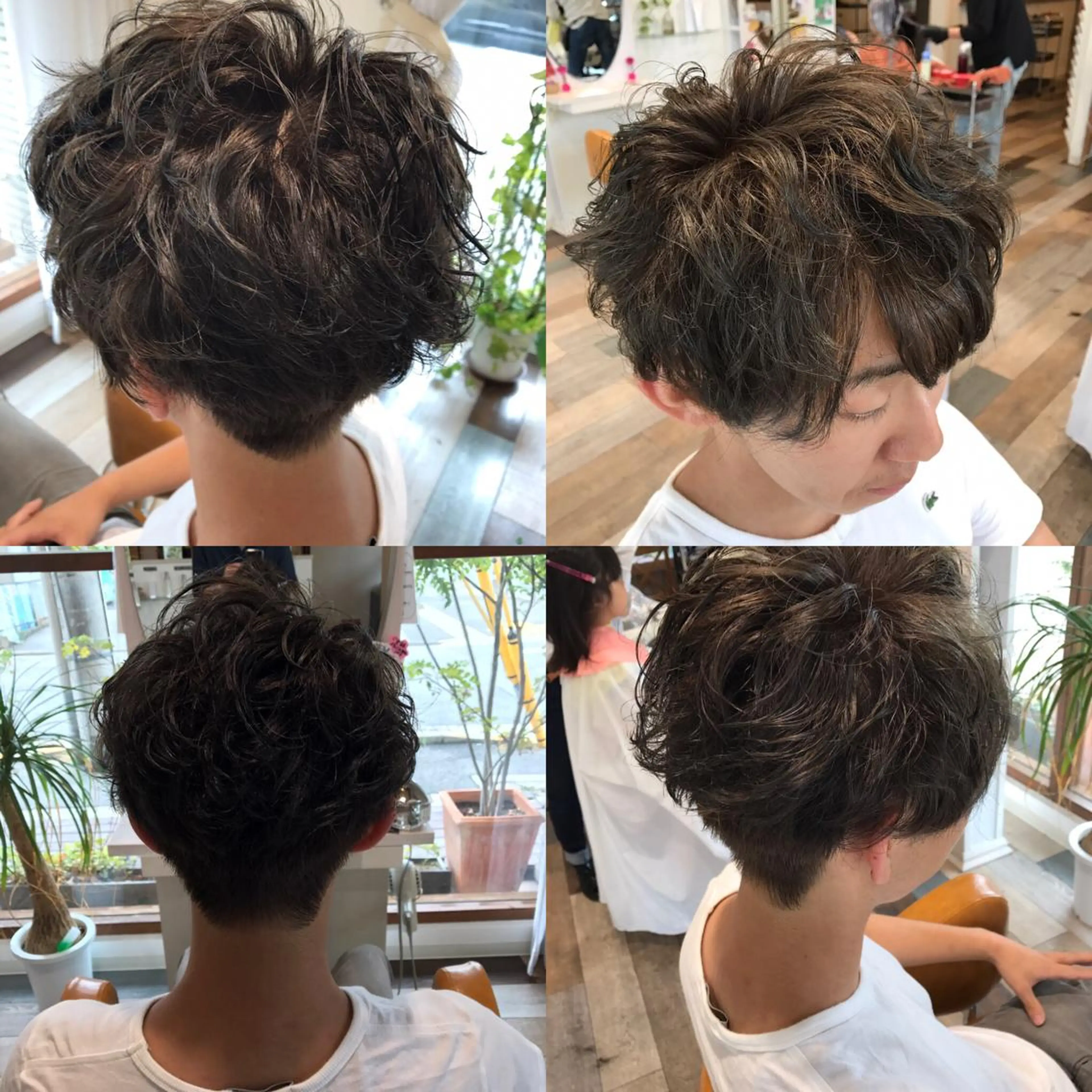 ショート カラー パーマ メンズ メンズパーマ unpeu hair桂店所属・高村 遼のその他イメージ