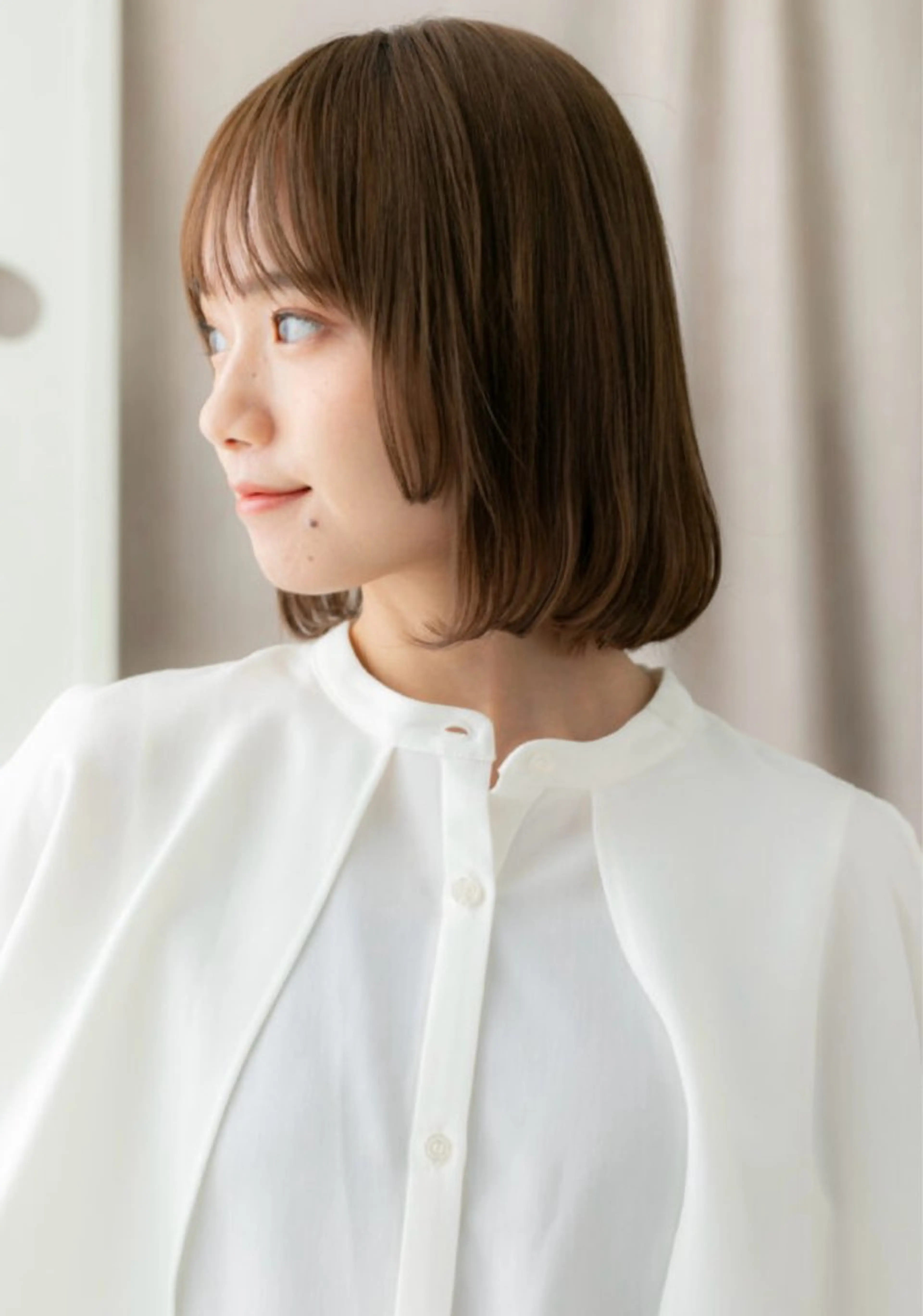 ミディアム カラー ヘアカラー 艶髪カラー🤍ྀི 強矢　美紗希🩷ྀིのヘアスタイル