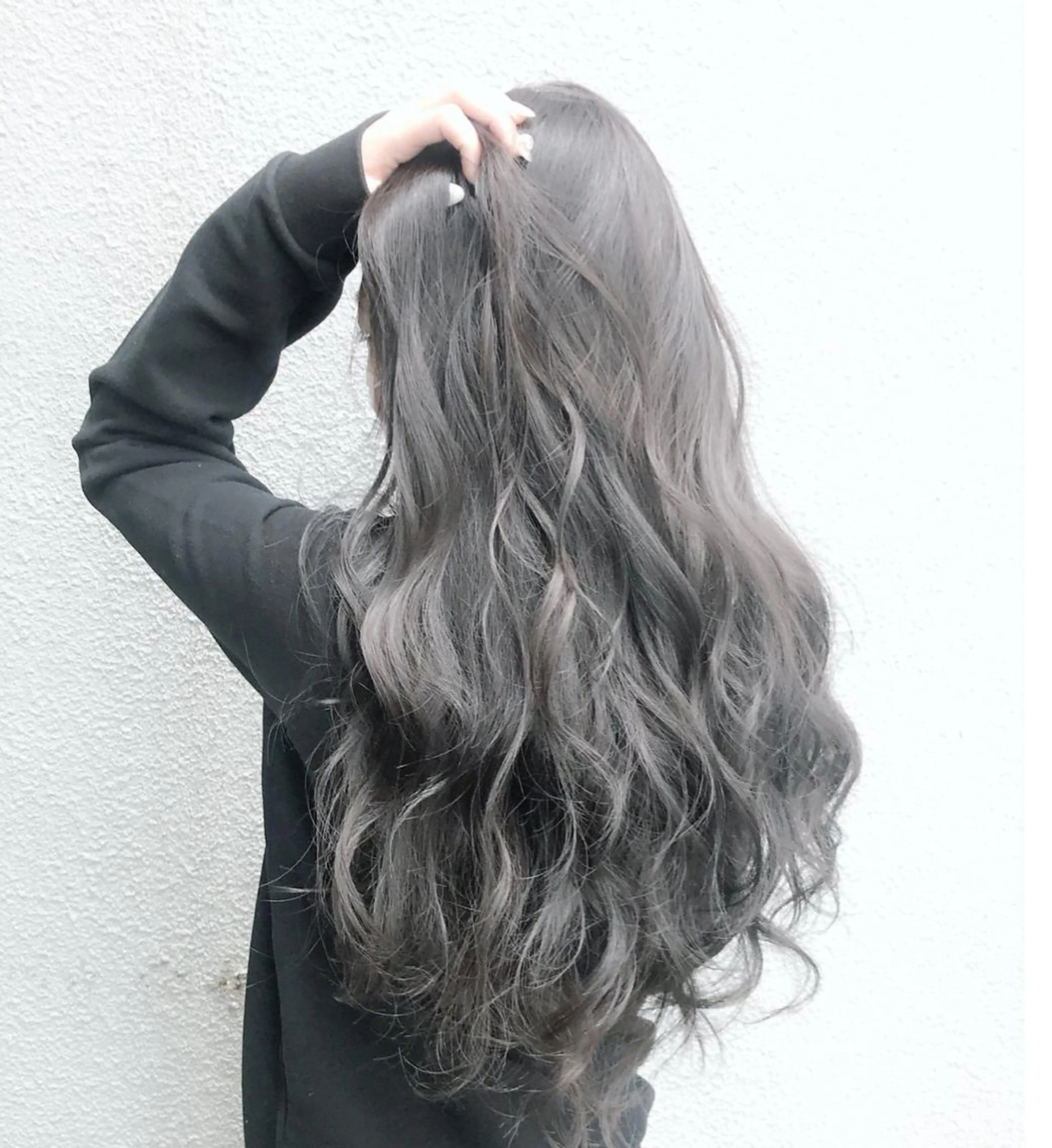 セミロング ヘアカラー to youのヘアスタイル