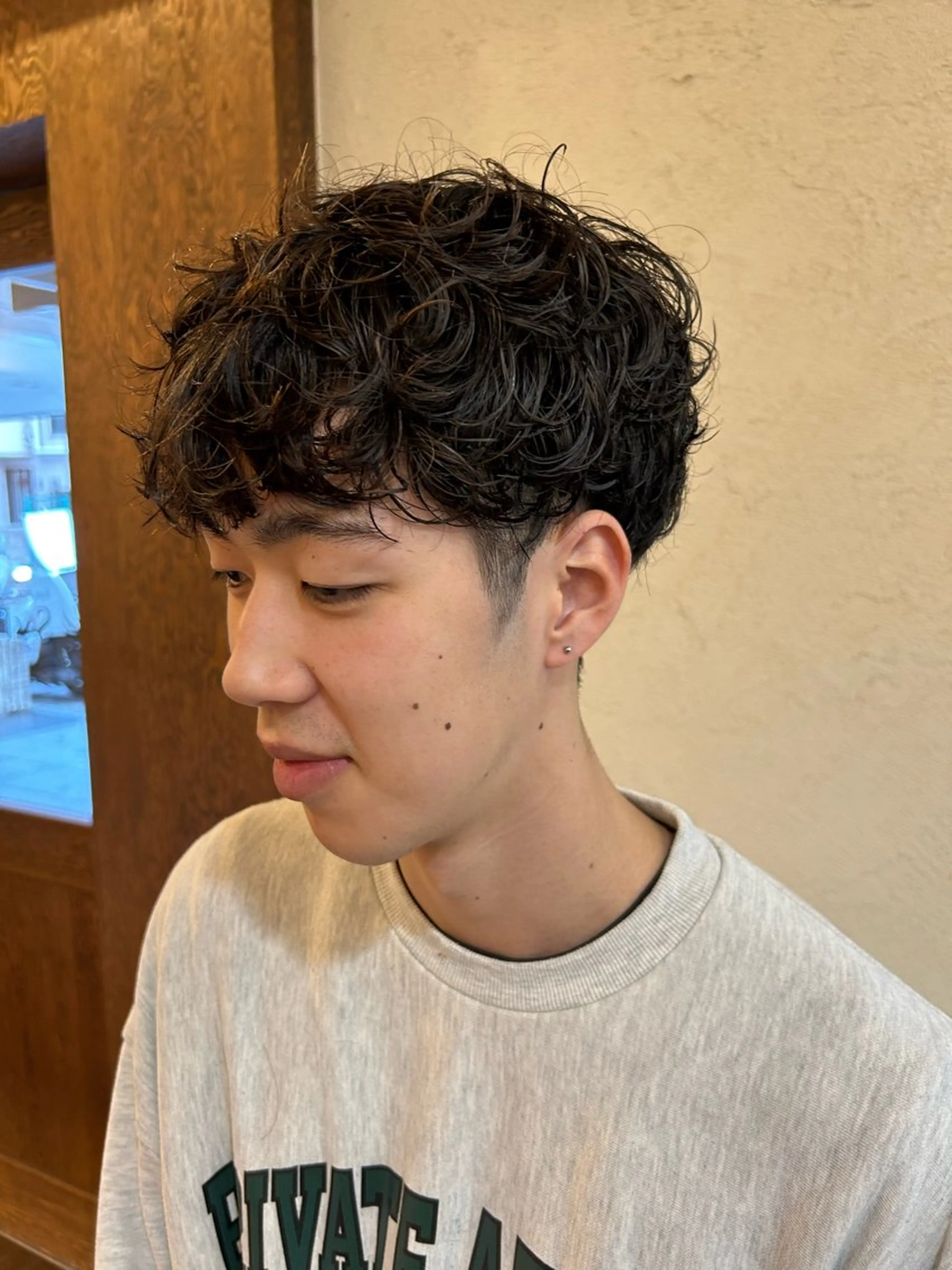 パーマ メンズ SHIHO 《BASE.》のヘアスタイル